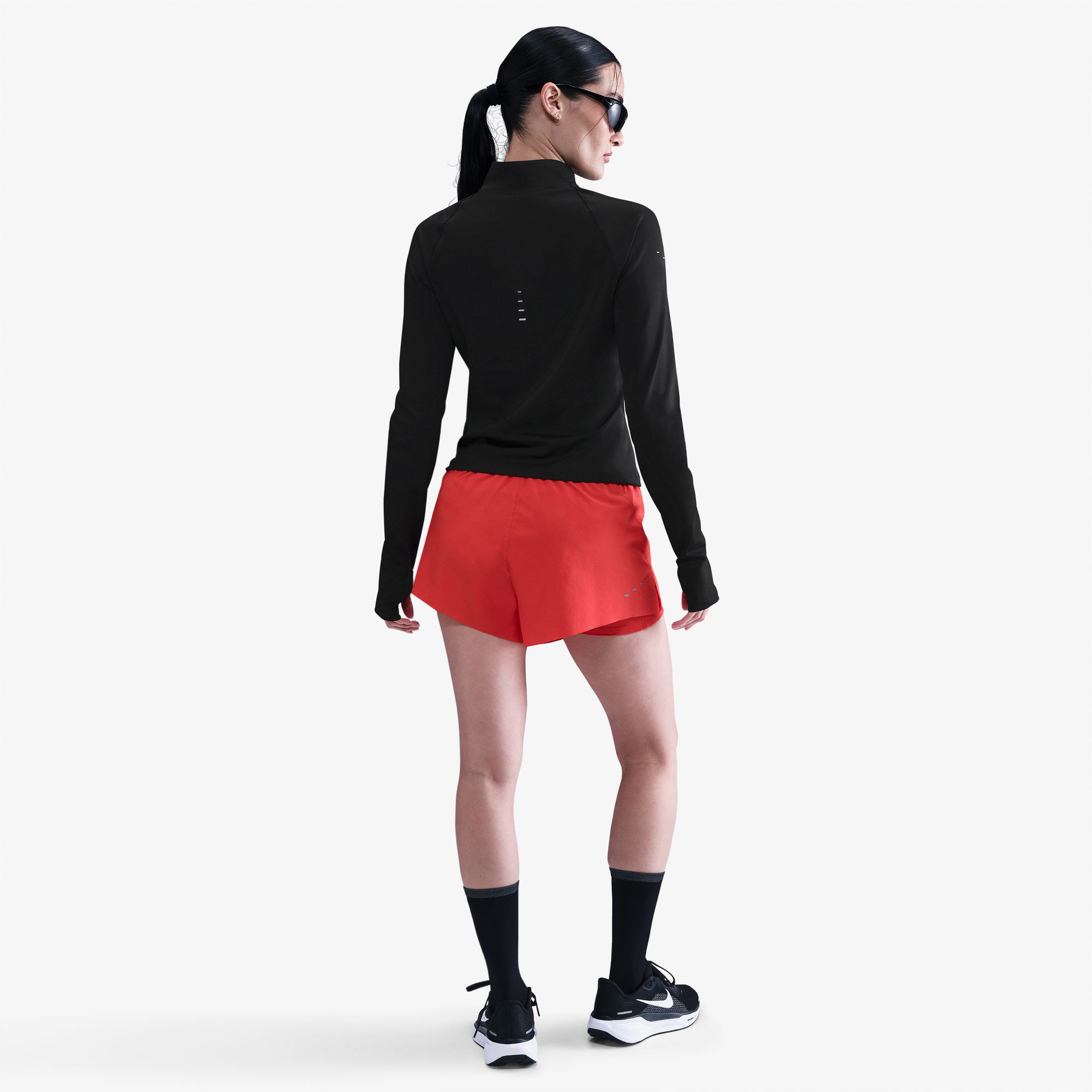 Nike Swift Kadın Siyah Koşu Sweatshirt