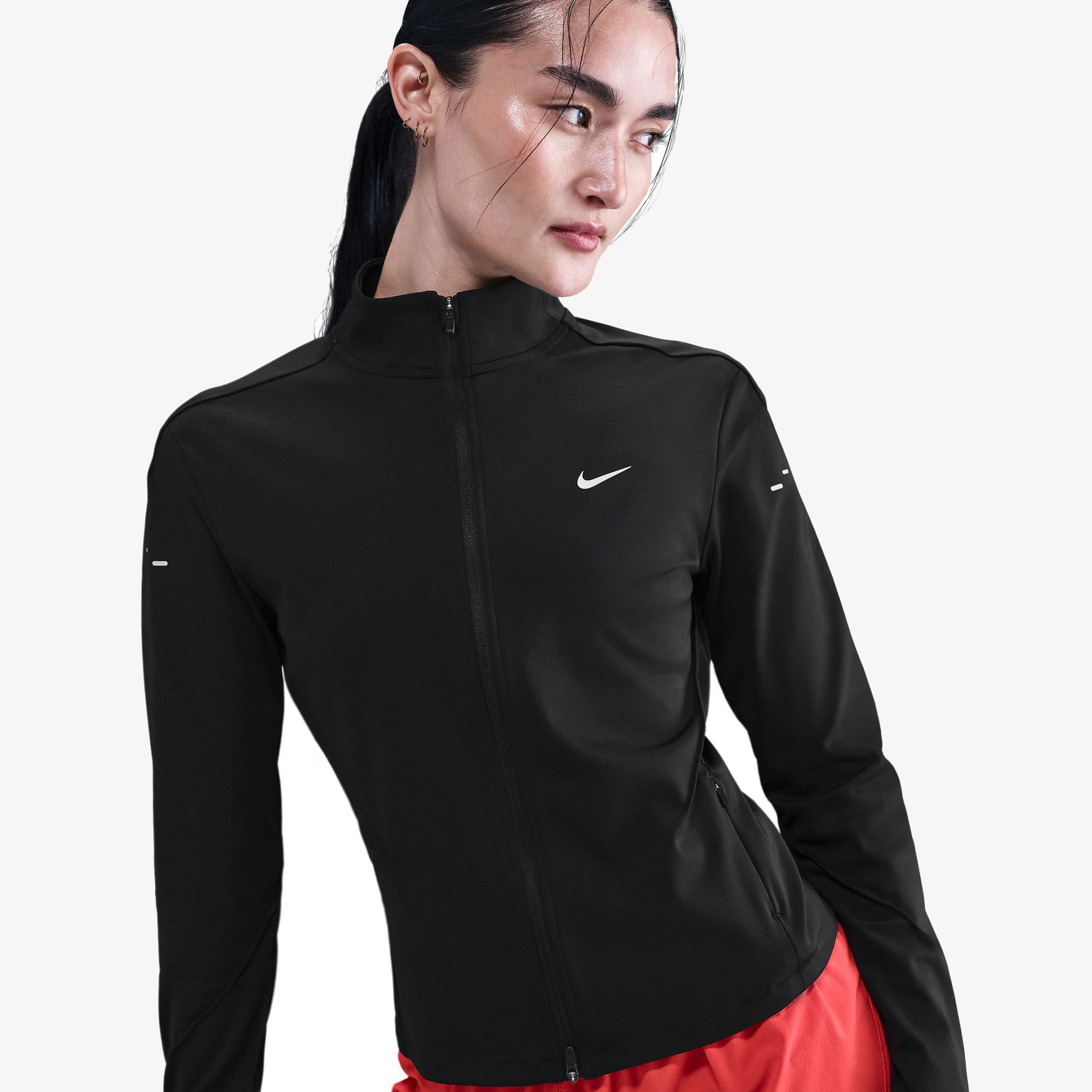 Nike Swift Kadın Siyah Koşu Sweatshirt