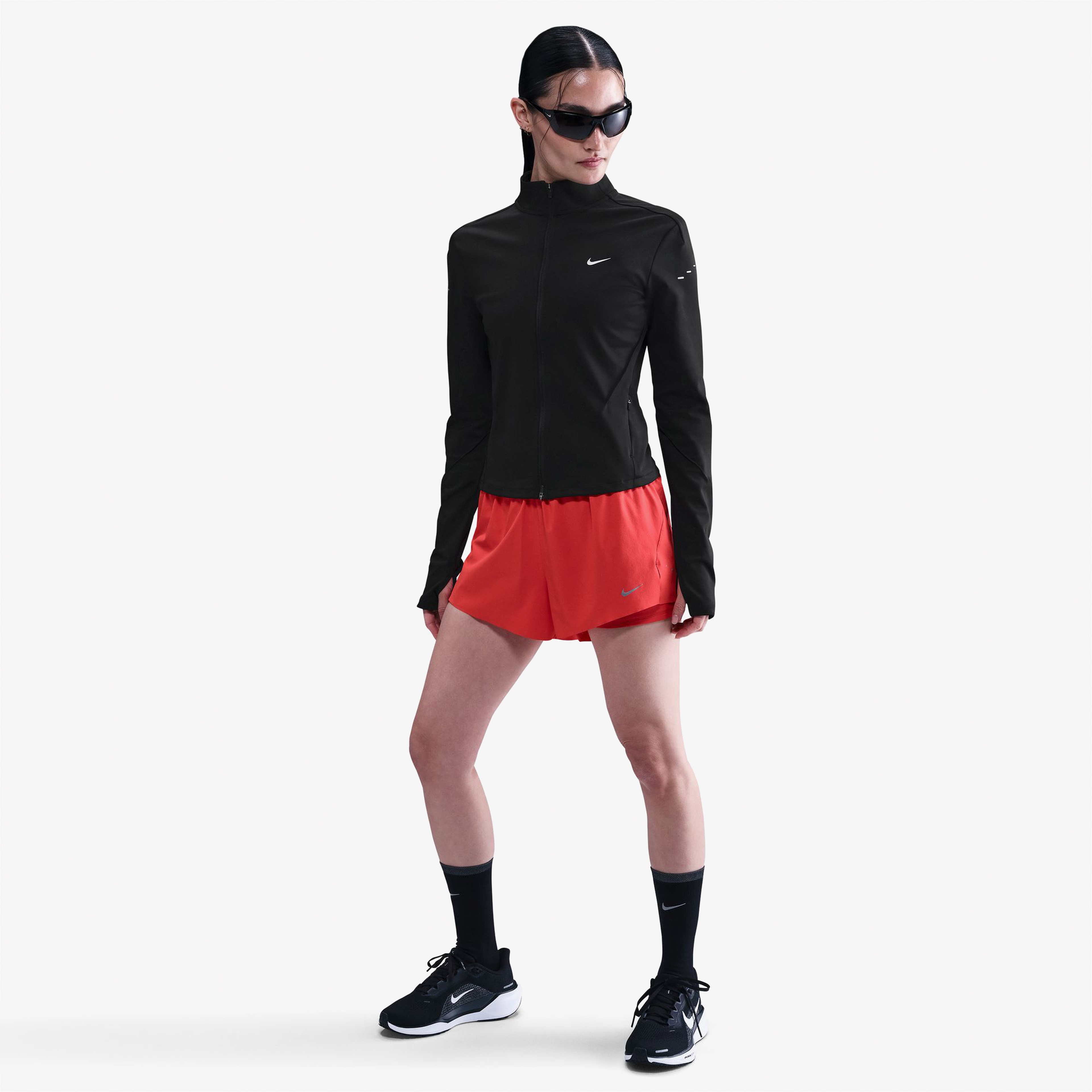 Nike Swift Kadın Siyah Koşu Sweatshirt