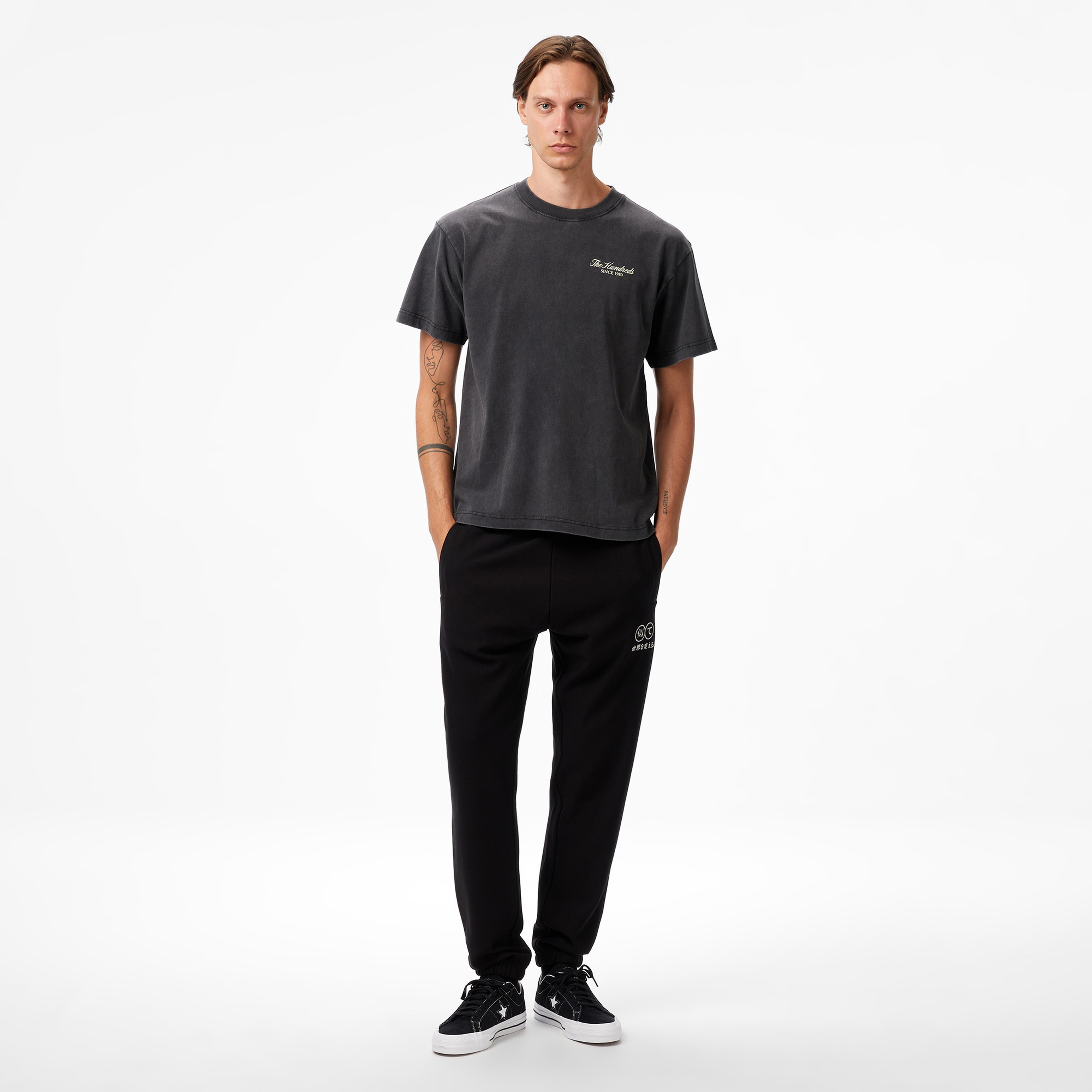 The Hundreds End Of The Beginning Erkek Siyah T-Shirt