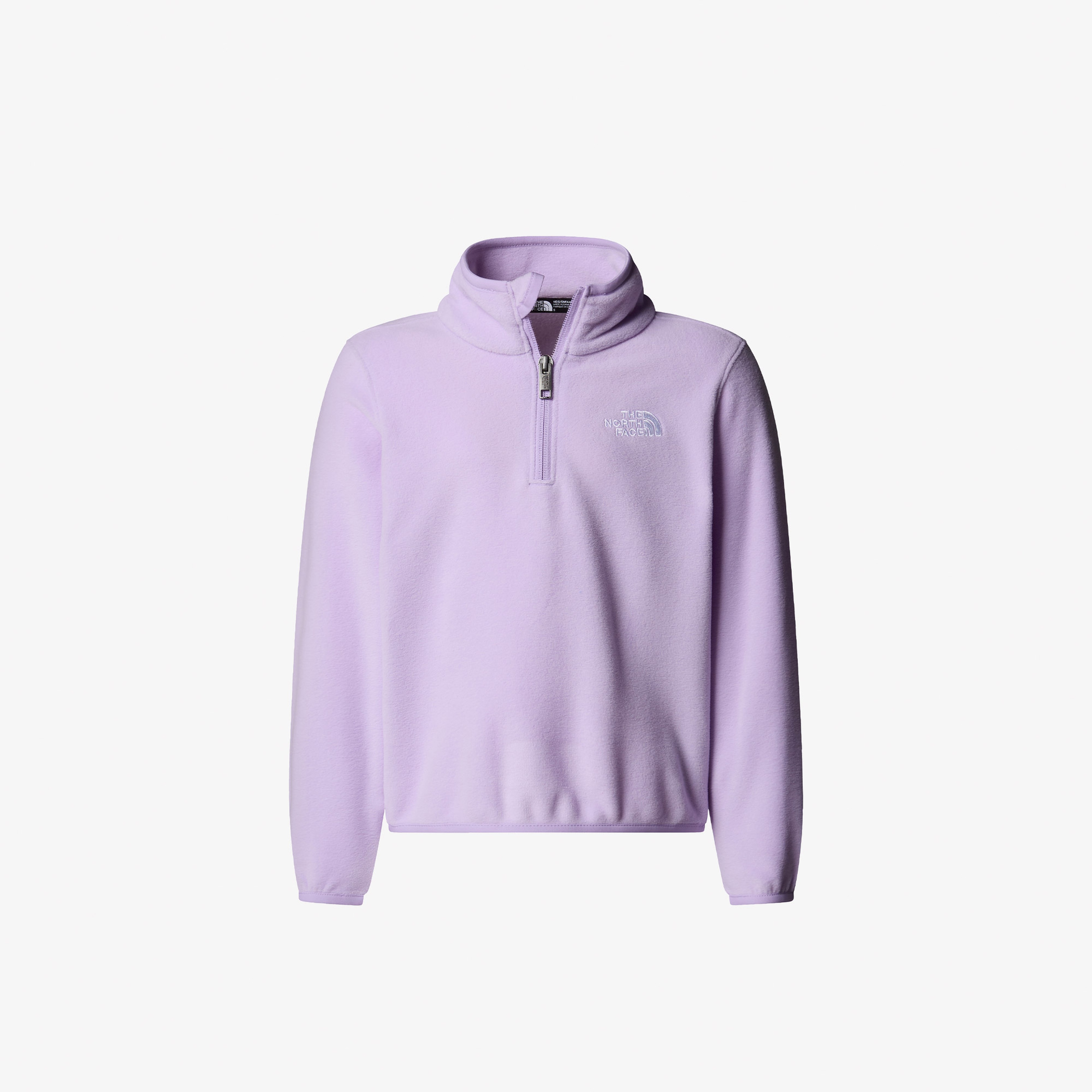 The North Face Teen Glacier 1/4 Zip Pullover Çocuk Mor Polar Ceket
