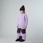 The North Face Teen Glacier 1/4 Zip Pullover Çocuk Mor Polar Ceket