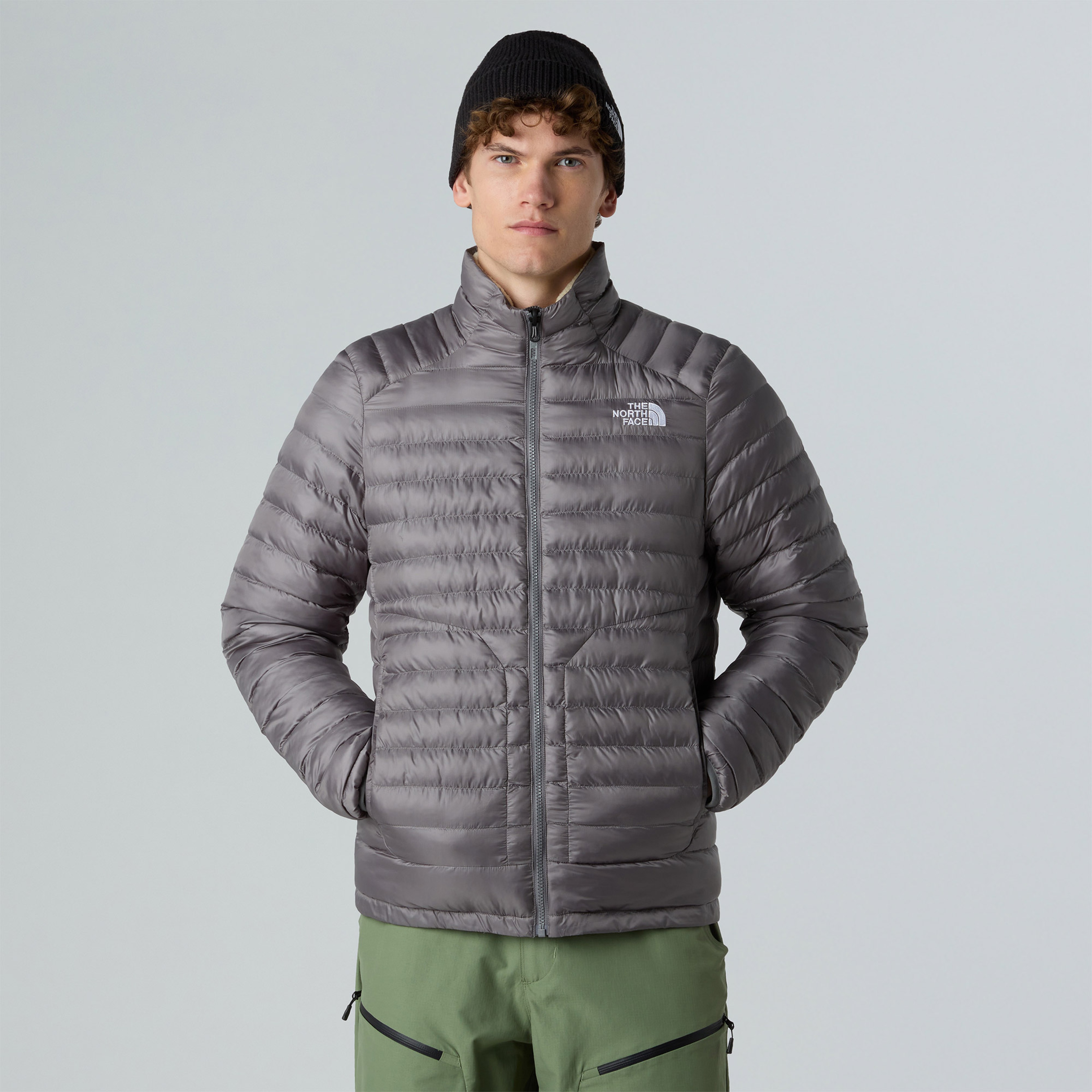 The North Face Huila Synthetic Erkek Gri Mont
