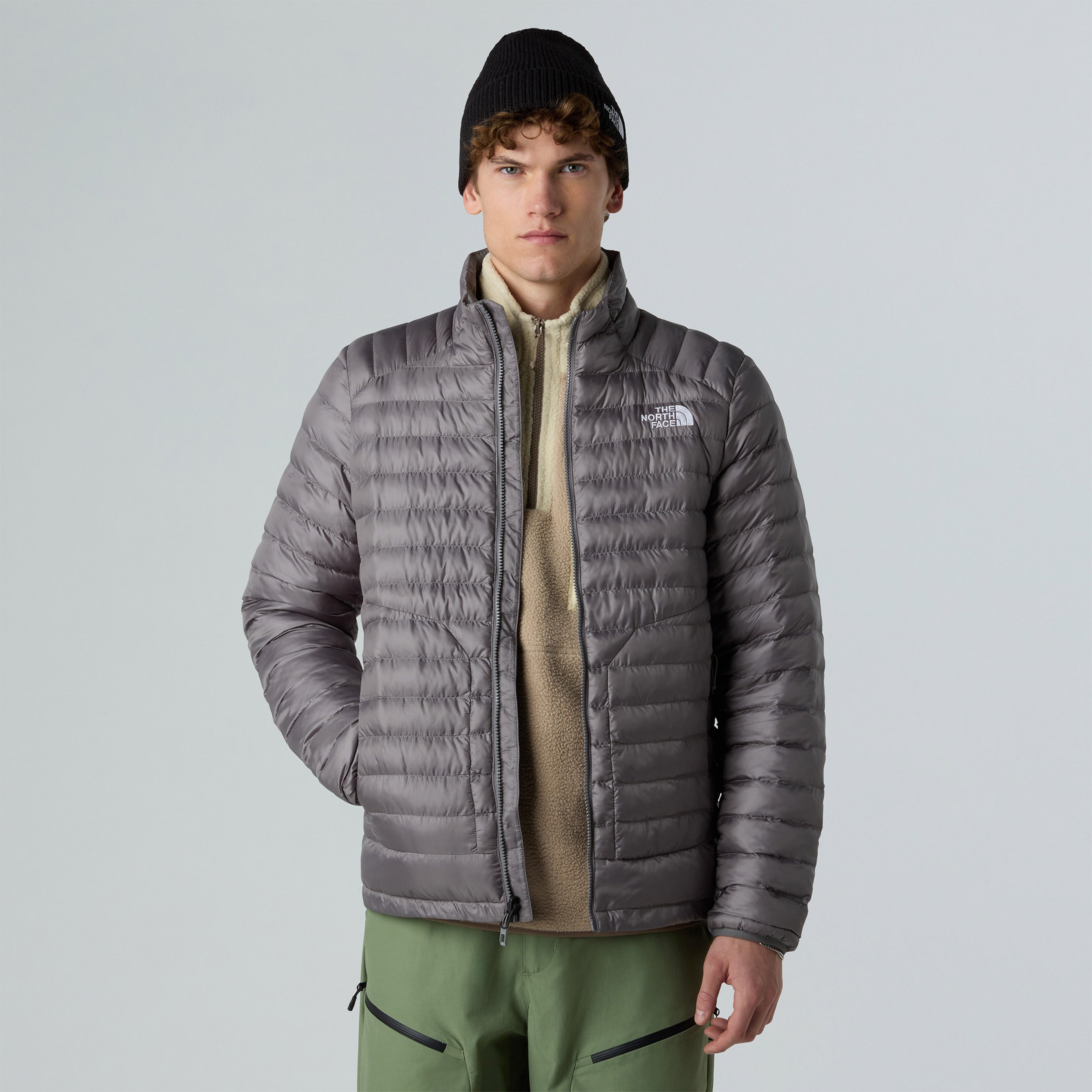 The North Face Huila Synthetic Erkek Gri Mont