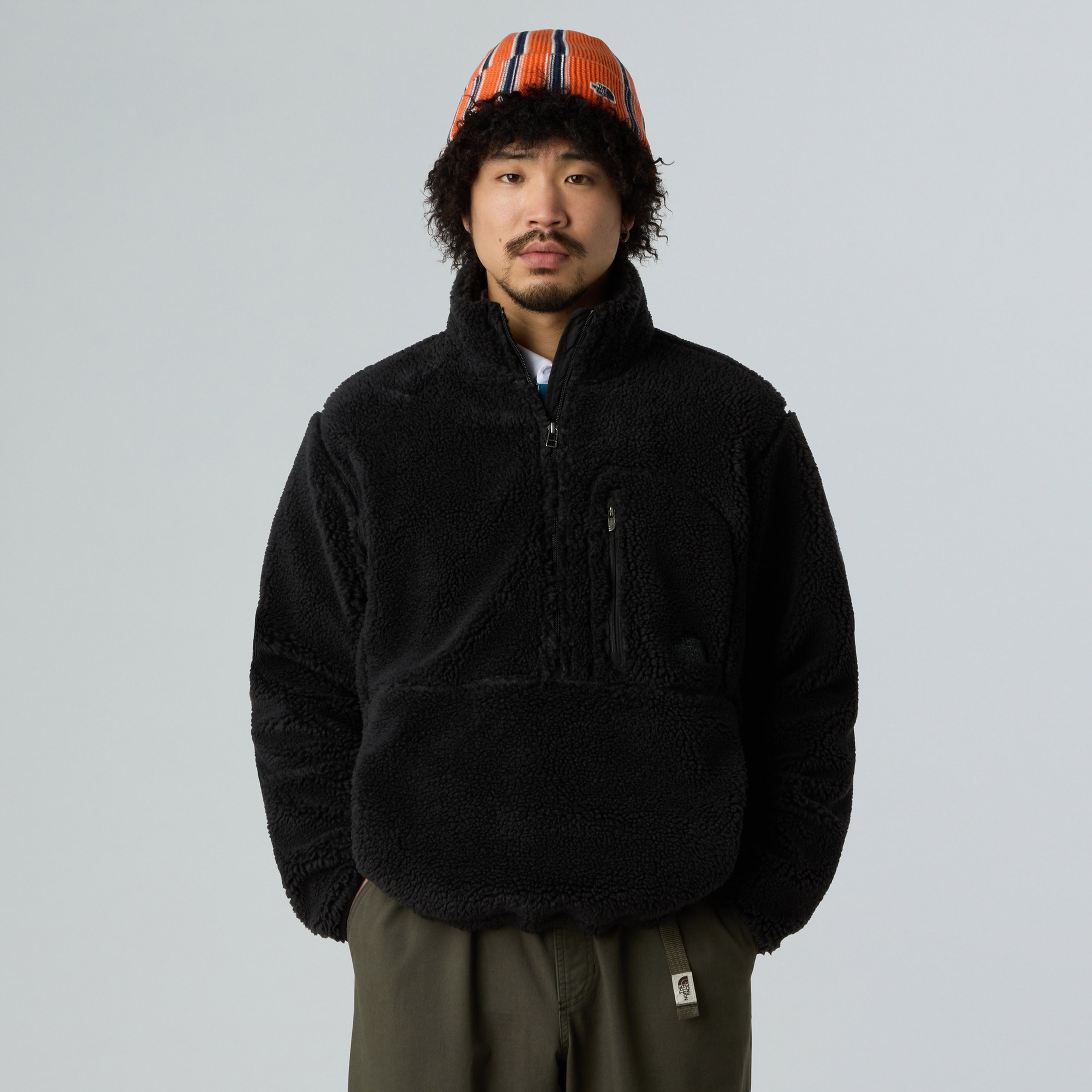 The North Face Extreme Pile Pullover Erkek Siyah Ceket