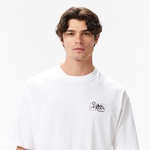 Timberland Rugged Mountaın" Back Graphıc Erkek Beyaz T-Shirt