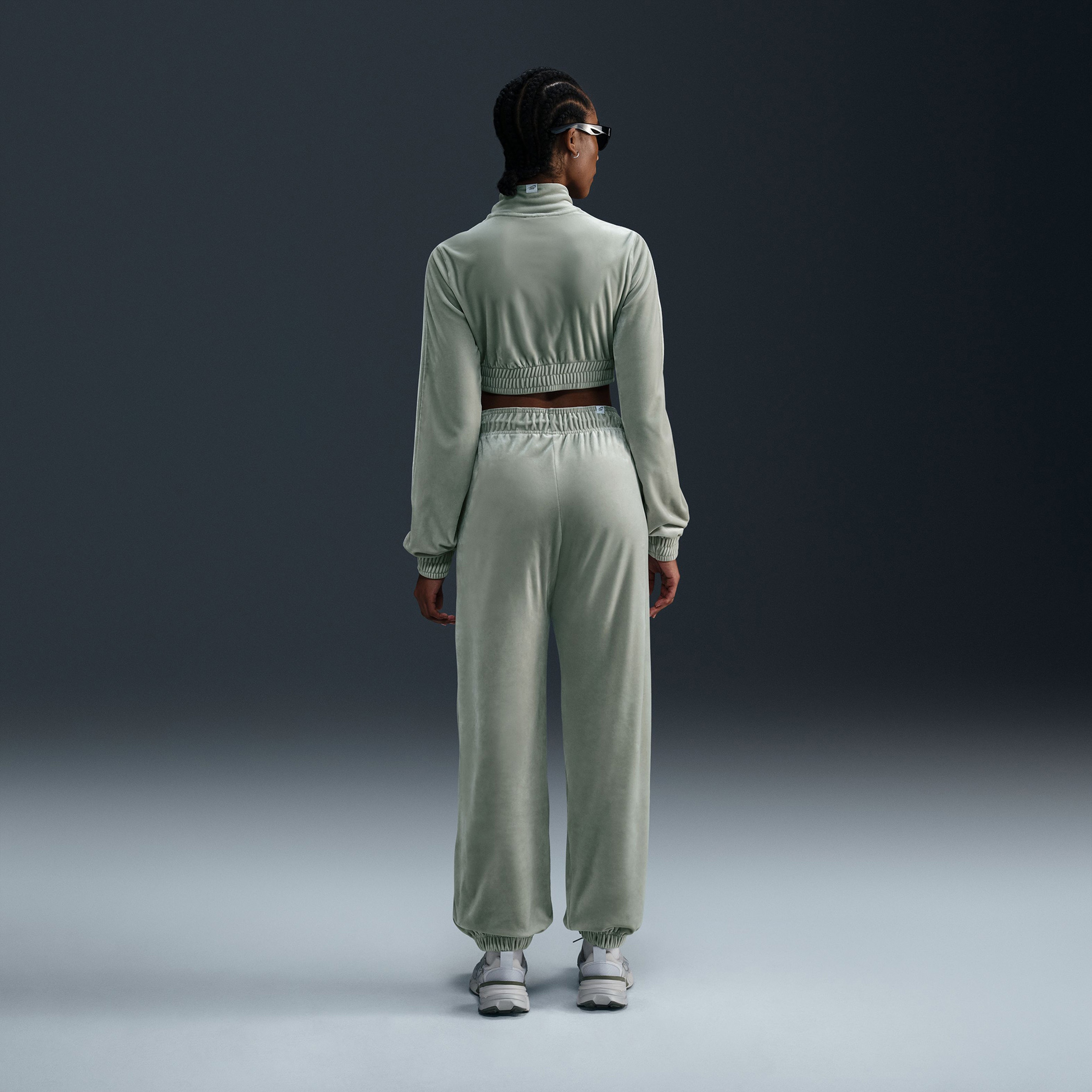Nike Sportswear Collection Kadın Yeşil Uzun Kollu T-Shirt