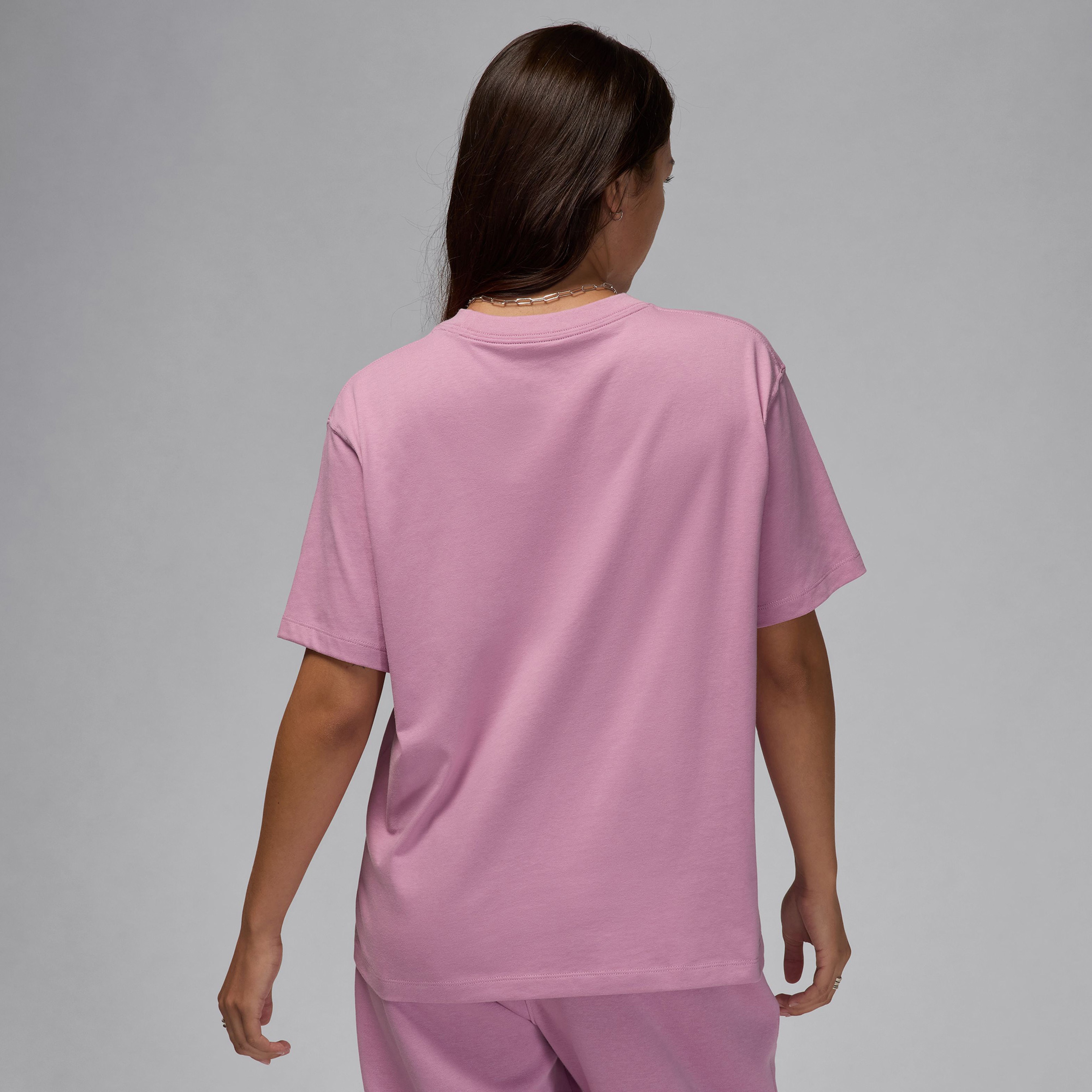 Jordan Essentials Kadın Mor T-Shirt