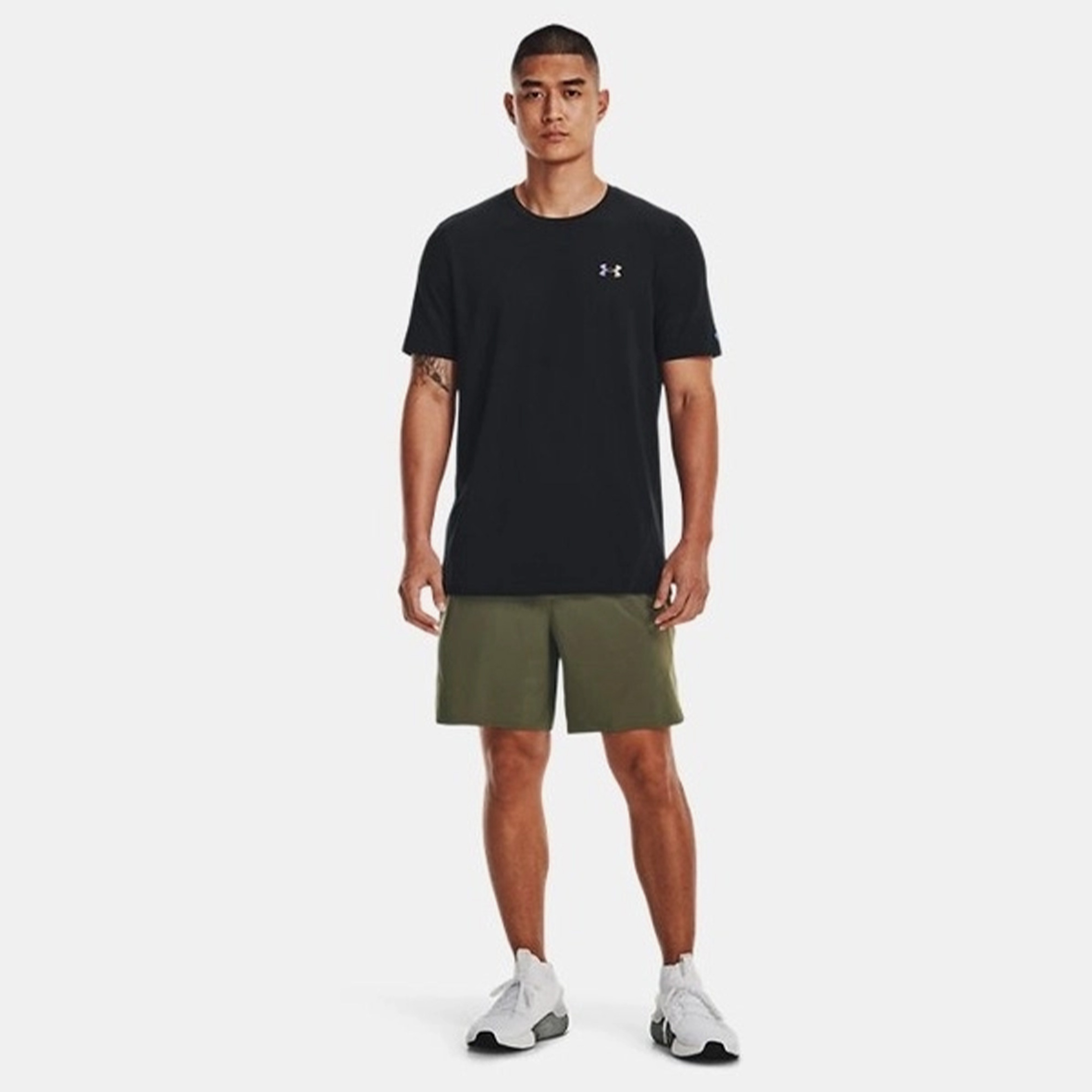 Under Armour Vanish Elite Dikişsiz Erkek Siyah T-Shirt