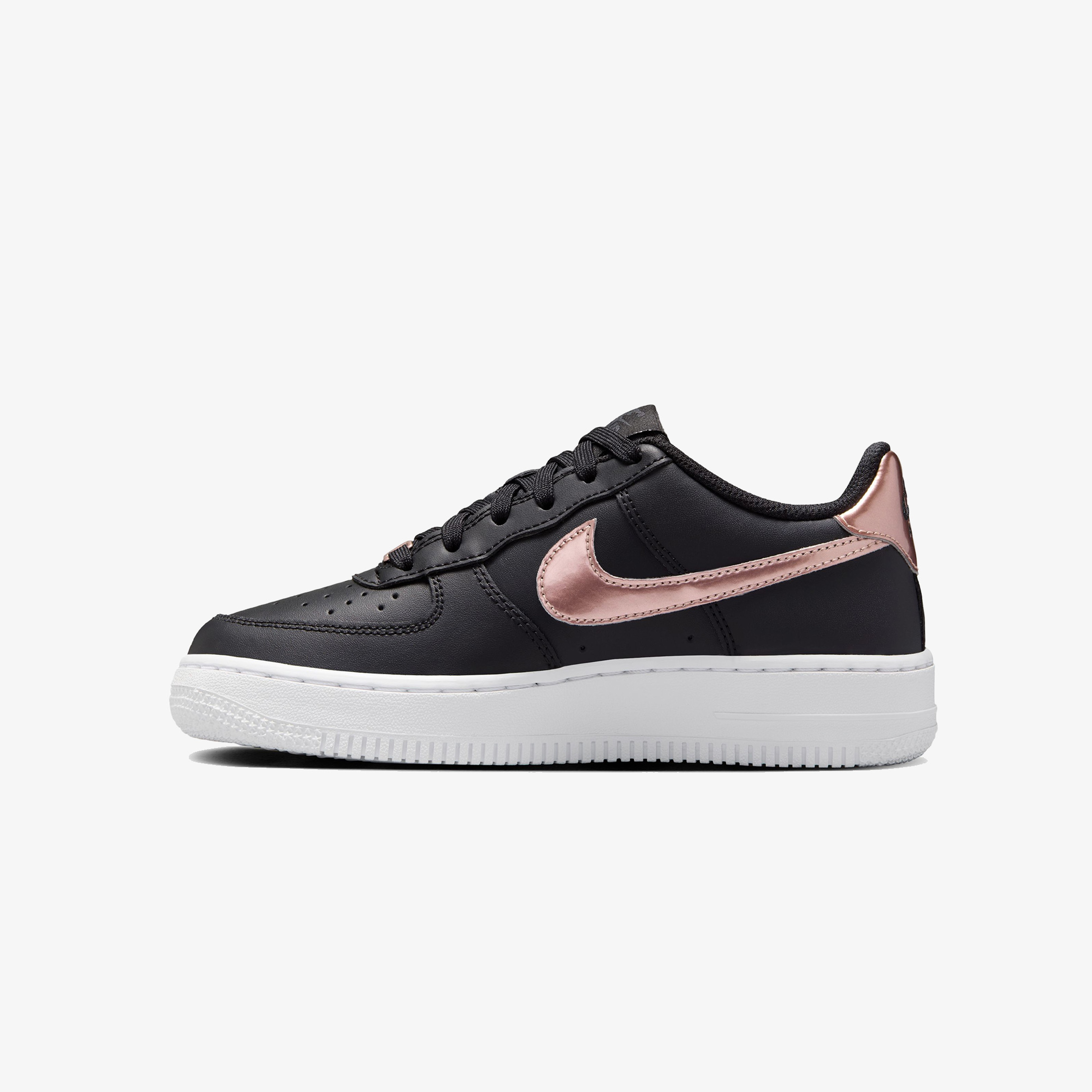 Nike Air Force 1 SE Genç Çocuk Siyah Spor Ayakkabı