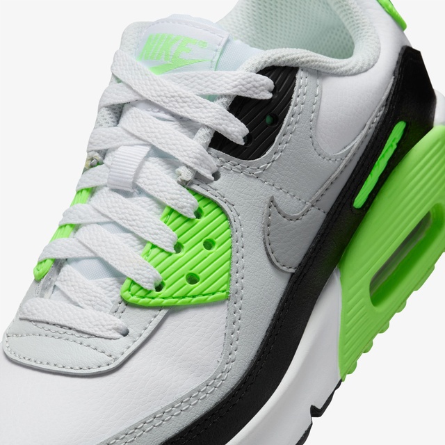 Nike Beyaz Nike Air Max 90 LTR Genç Çocuk Spor Ayakkabı