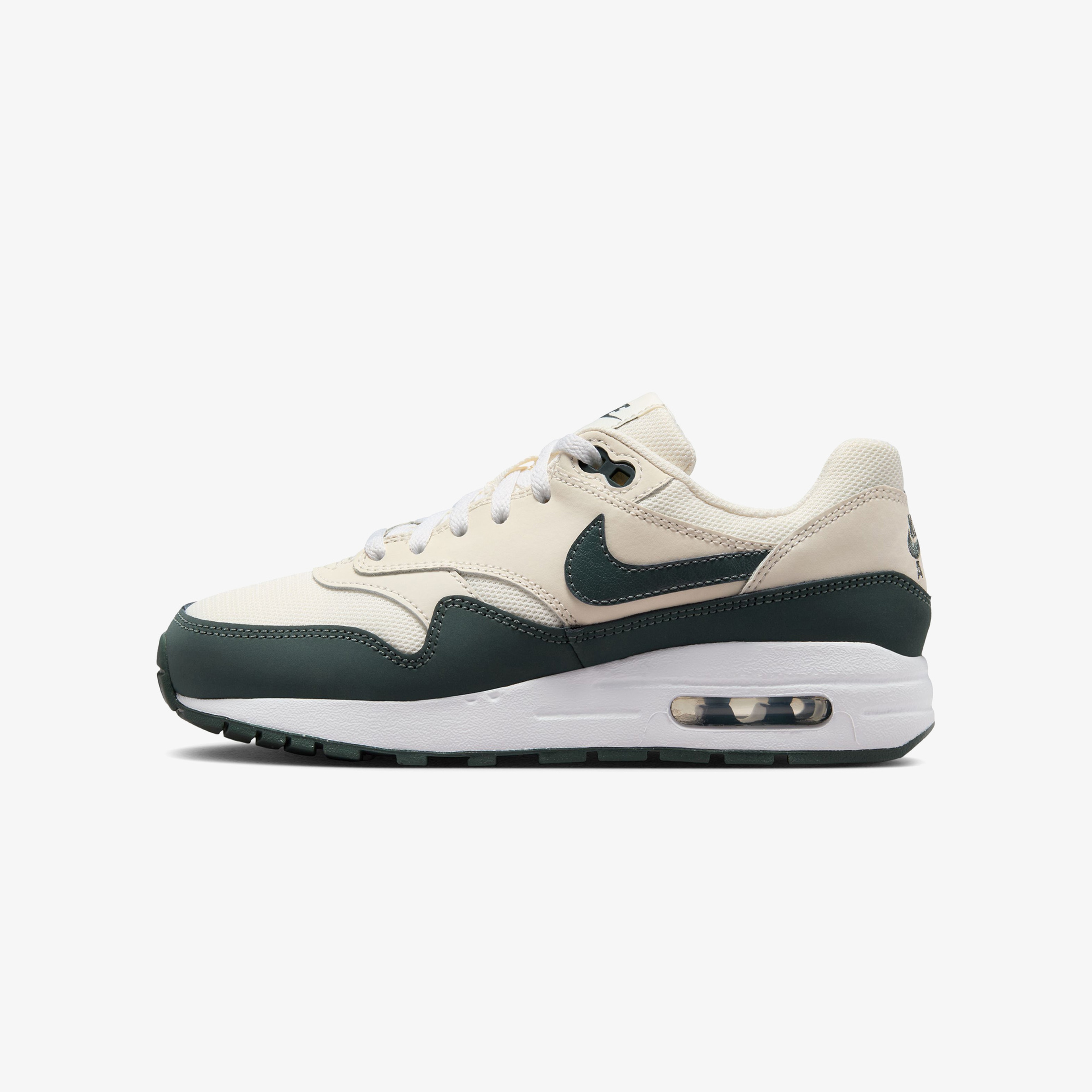 Air Max 1 Genç Beyaz Spor Ayakkabı
