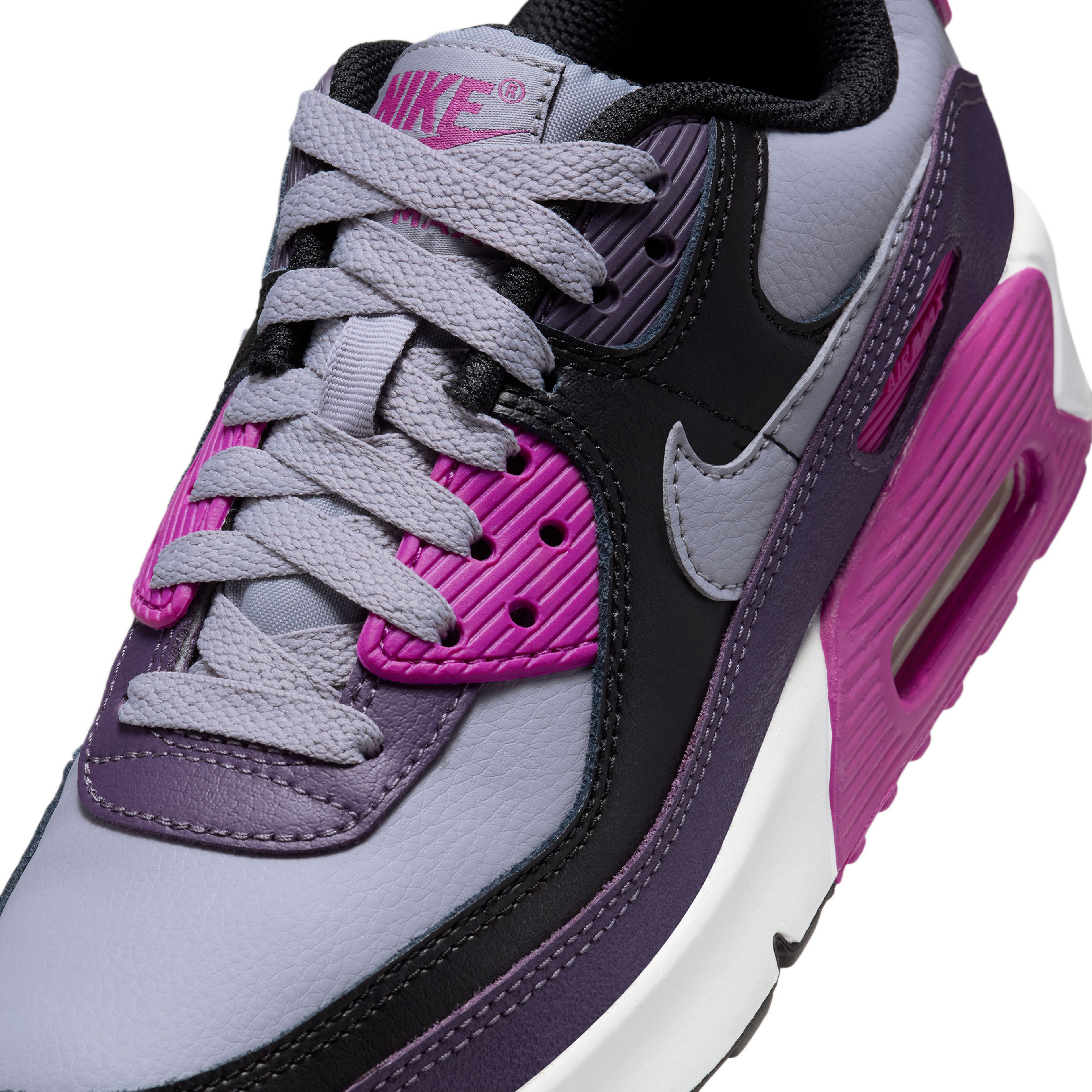 Nike Air Max 90 Genç Gri Spor Ayakkabı