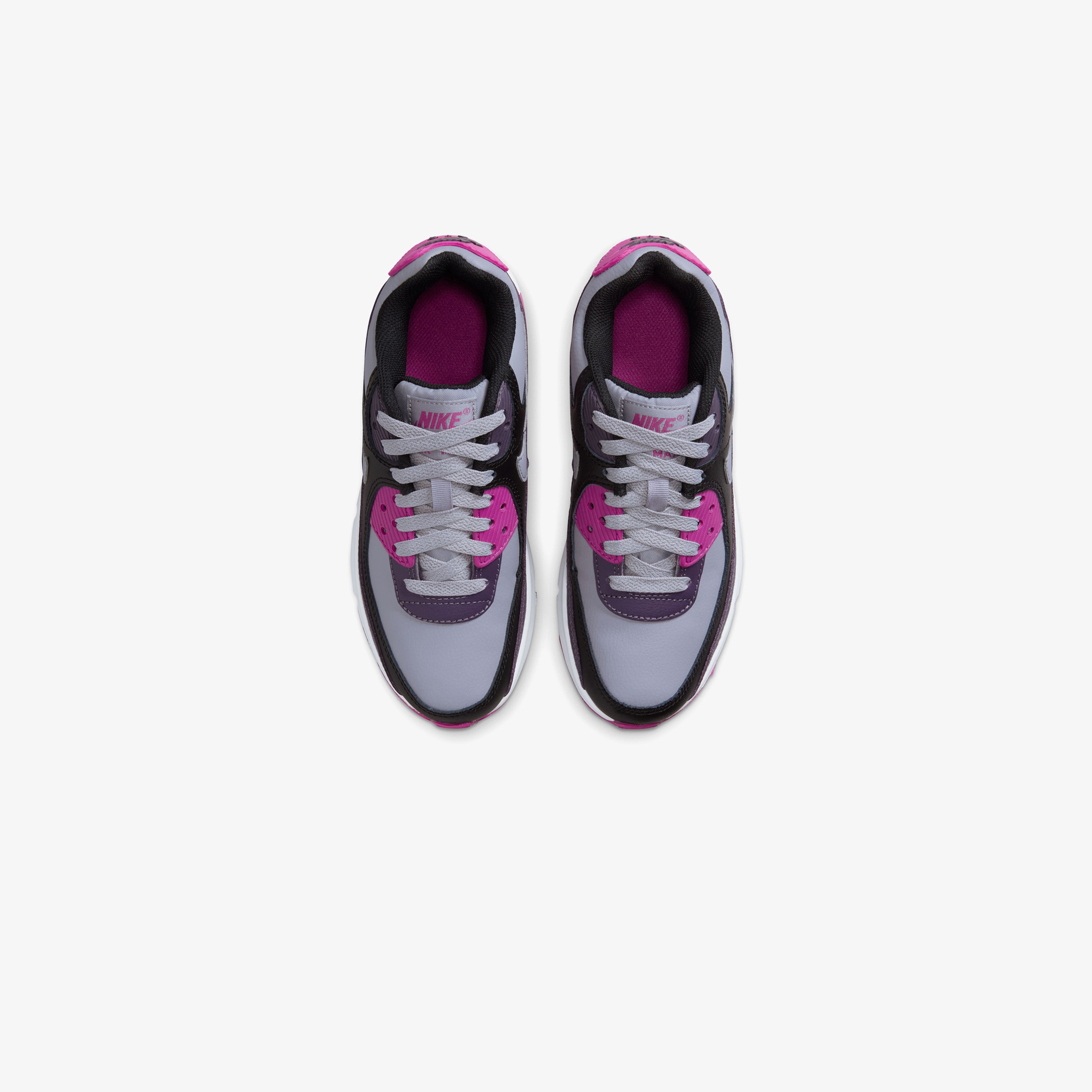 Nike Air Max 90 Genç Gri Spor Ayakkabı