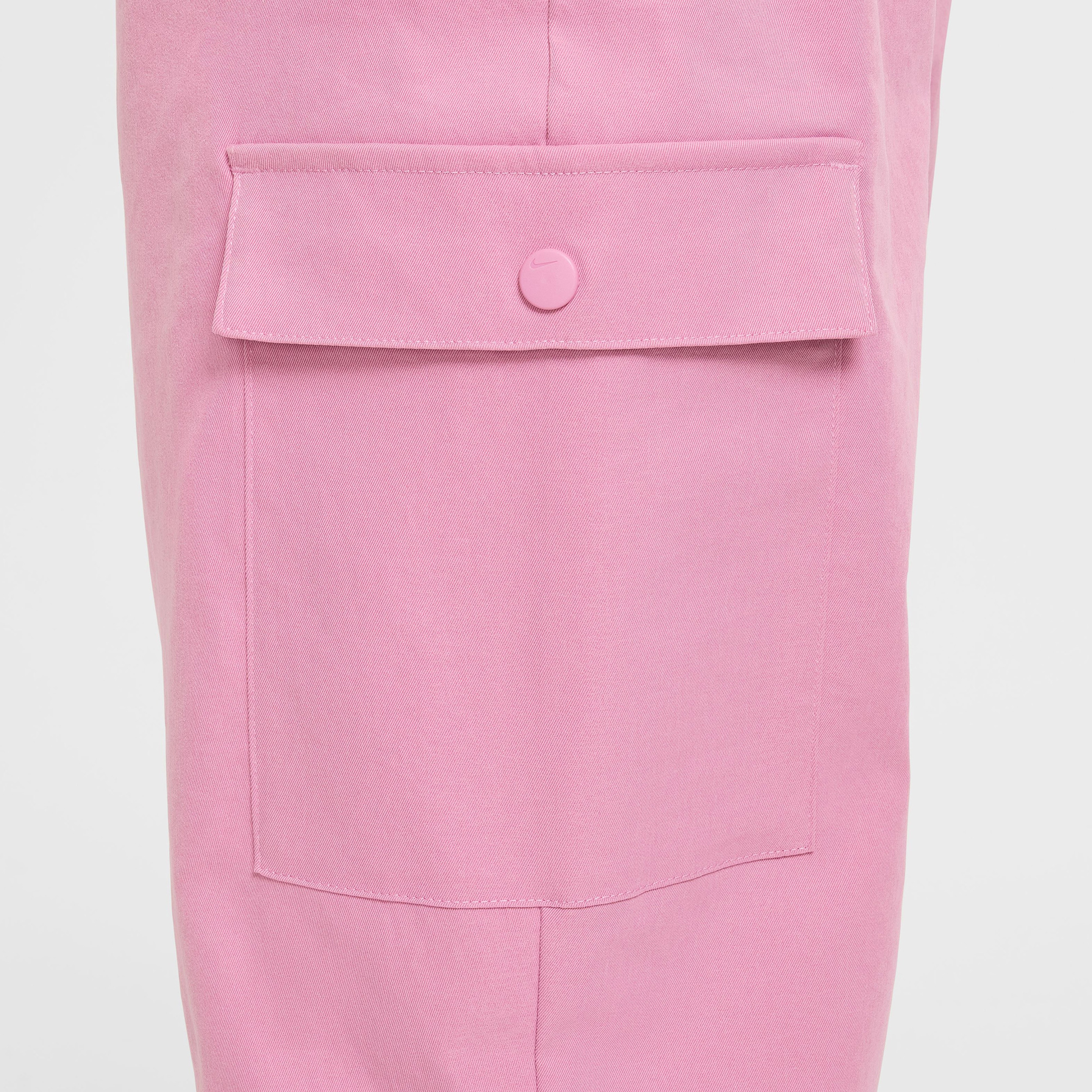 Nike Sportswear Cargo Çocuk Pembe Eşofman Altı