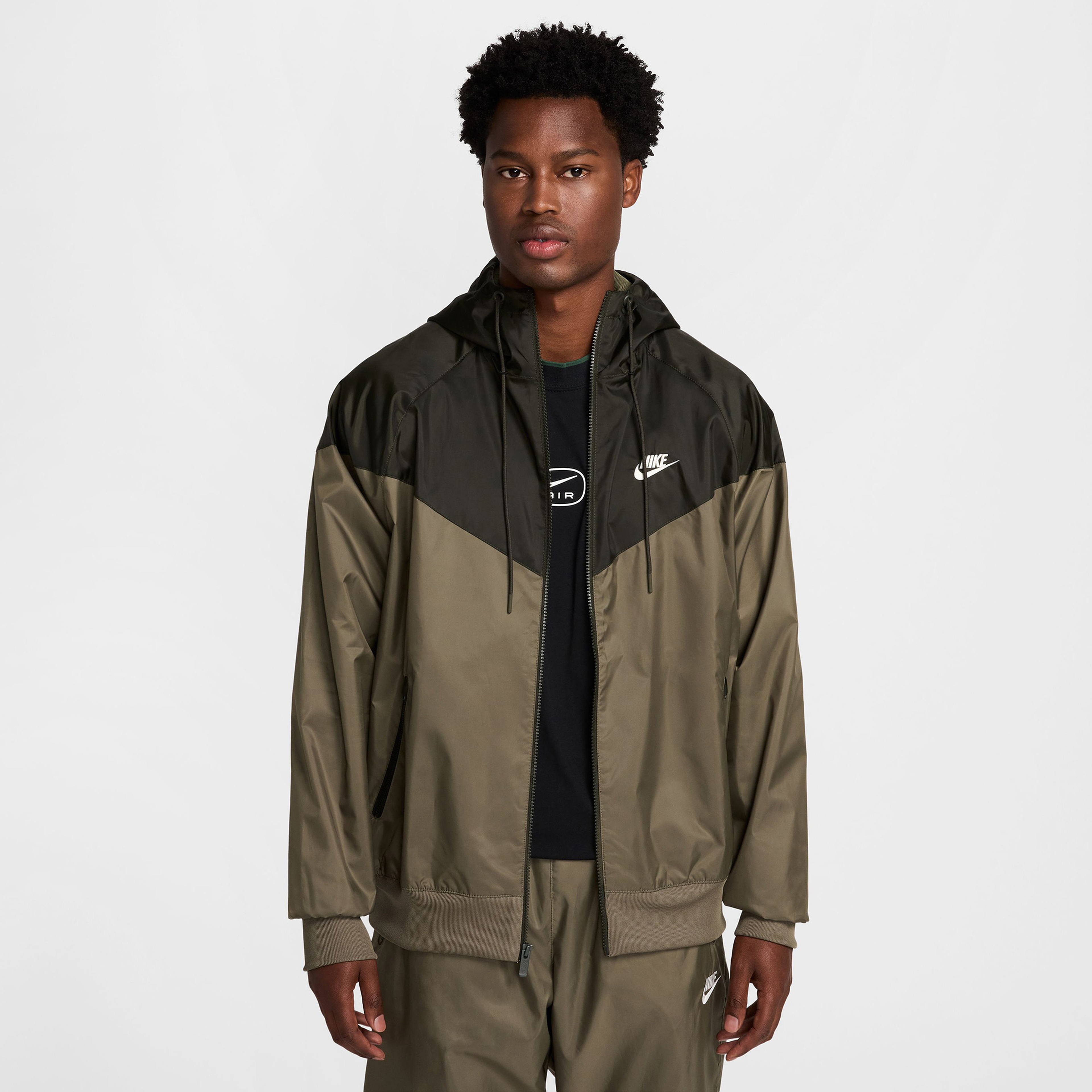 Nike Woven Heritage Essentials Erkek Yeşil Ceket