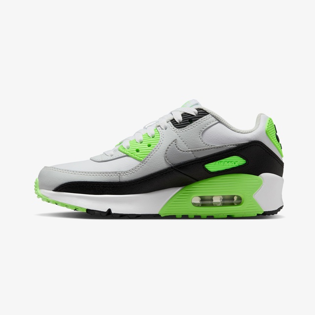 Nike Beyaz Nike Air Max 90 LTR Genç Çocuk Spor Ayakkabı