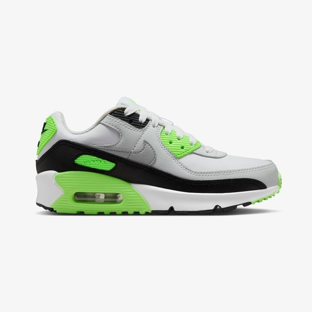 Nike Beyaz Nike Air Max 90 LTR Genç Çocuk Spor Ayakkabı