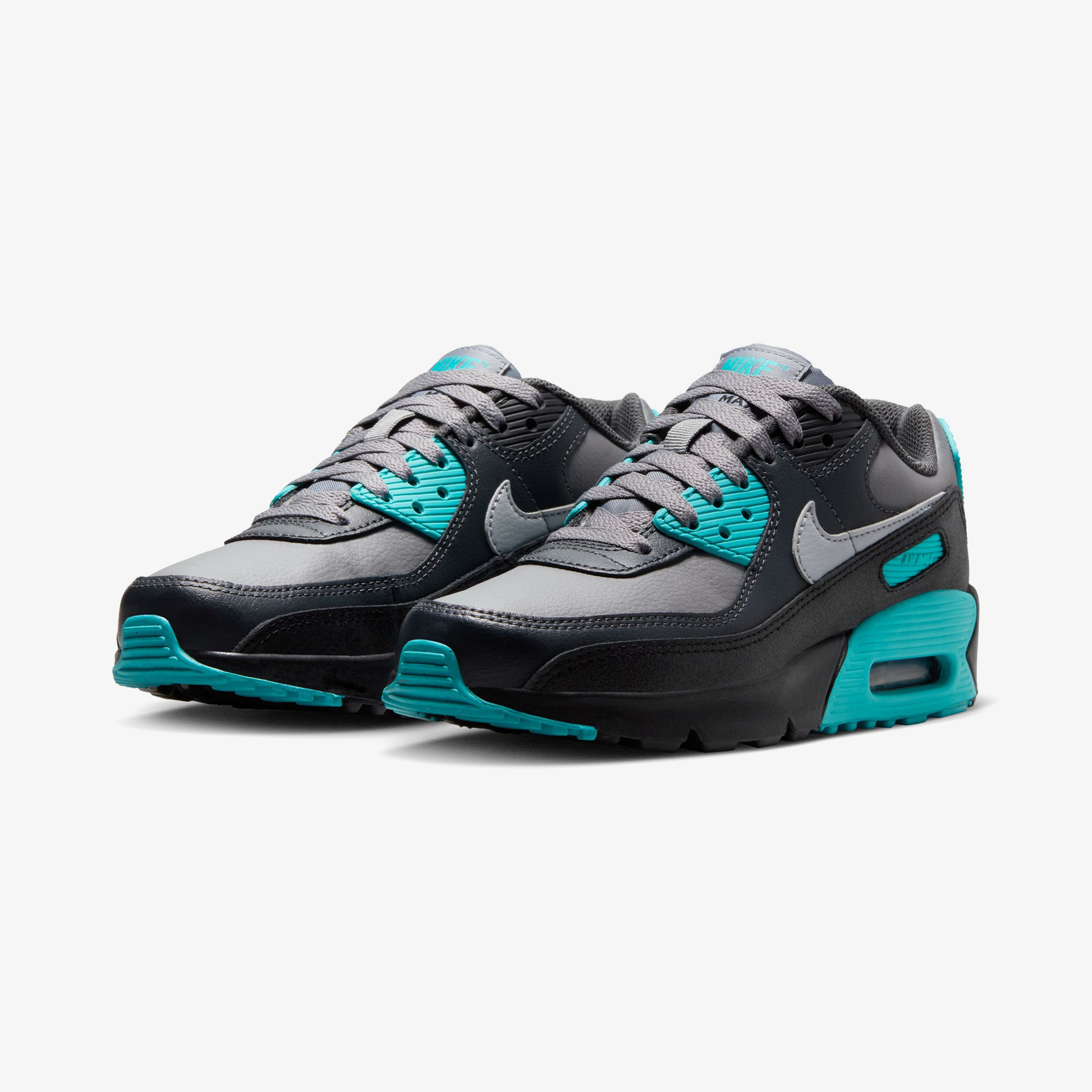 Nike Air Max 90 LTR Genç Çocuk Gri Spor Ayakkabı