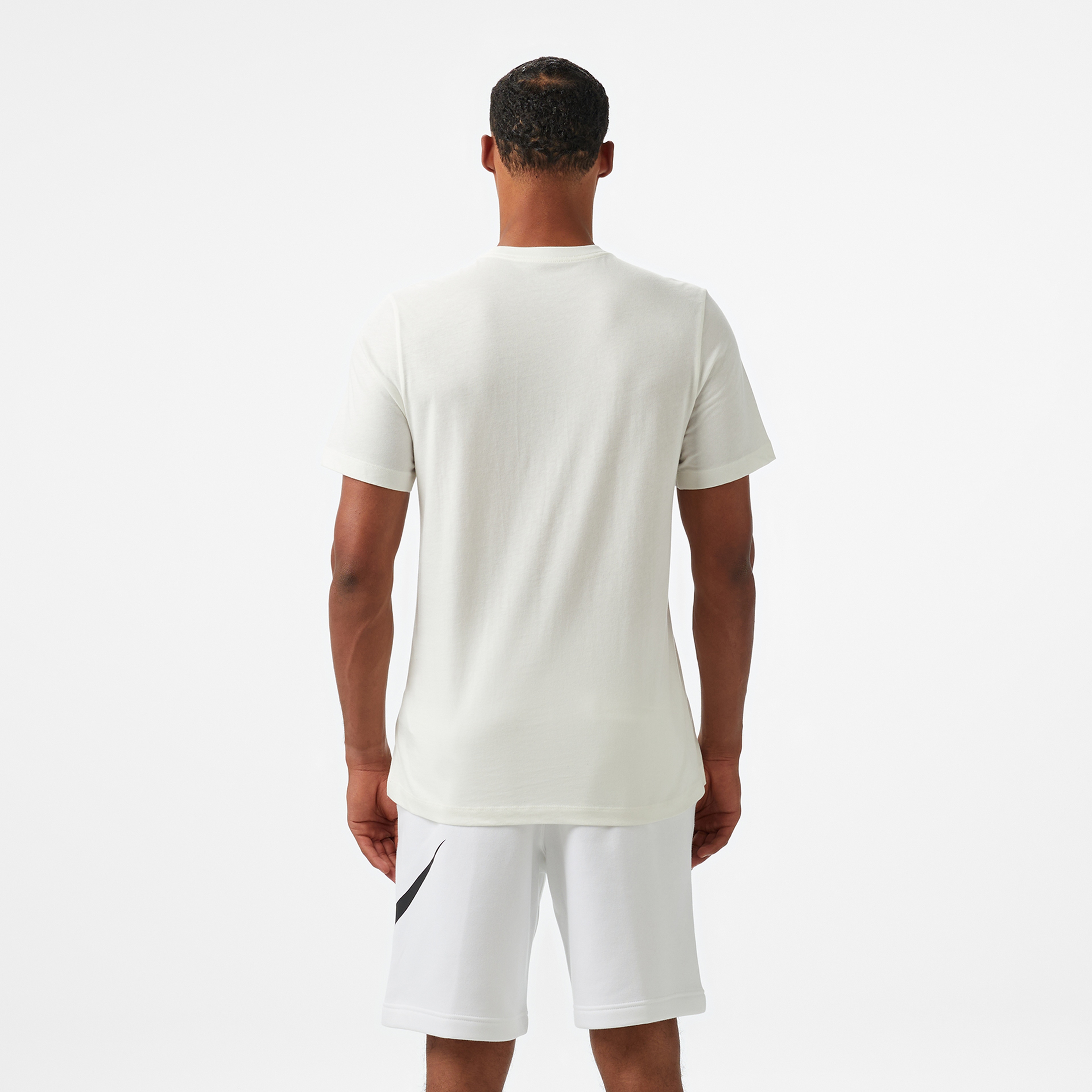 Nike Sportswear Just Do It Erkek Beyaz T-Shirt