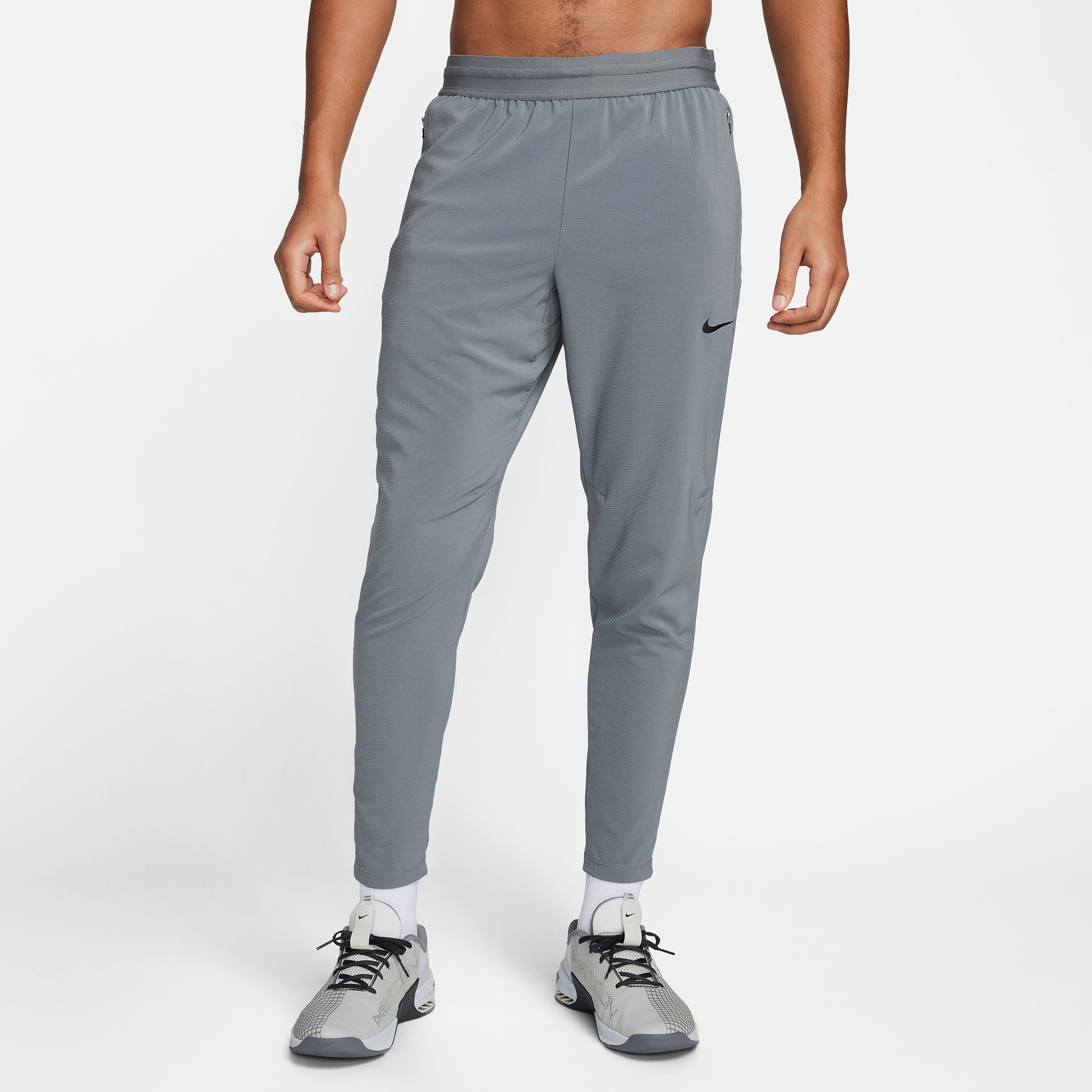 Nike Dri-Fit Flex Rep Erkek Gri Eşofman Altı