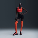 Nike Swoosh Medium Support Kadın Kırmızı Bra