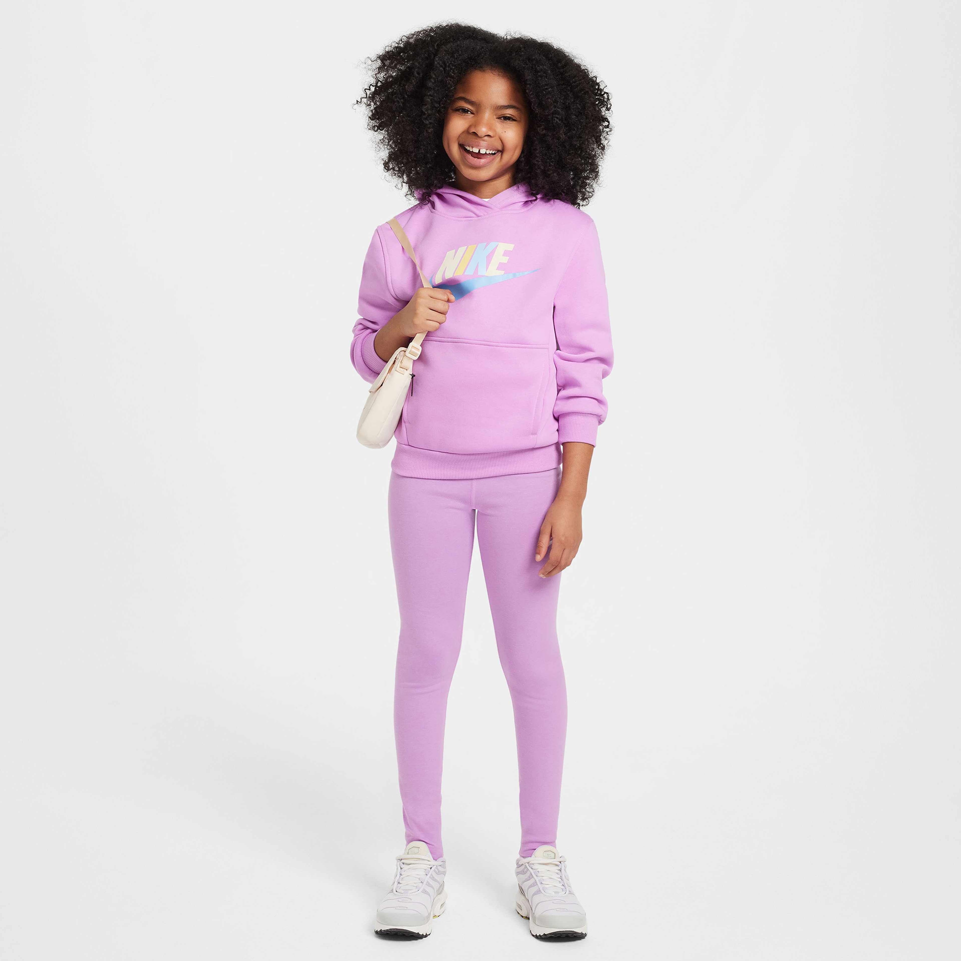 Nike Full Length Tight Çocuk Mor Eşofman Altı