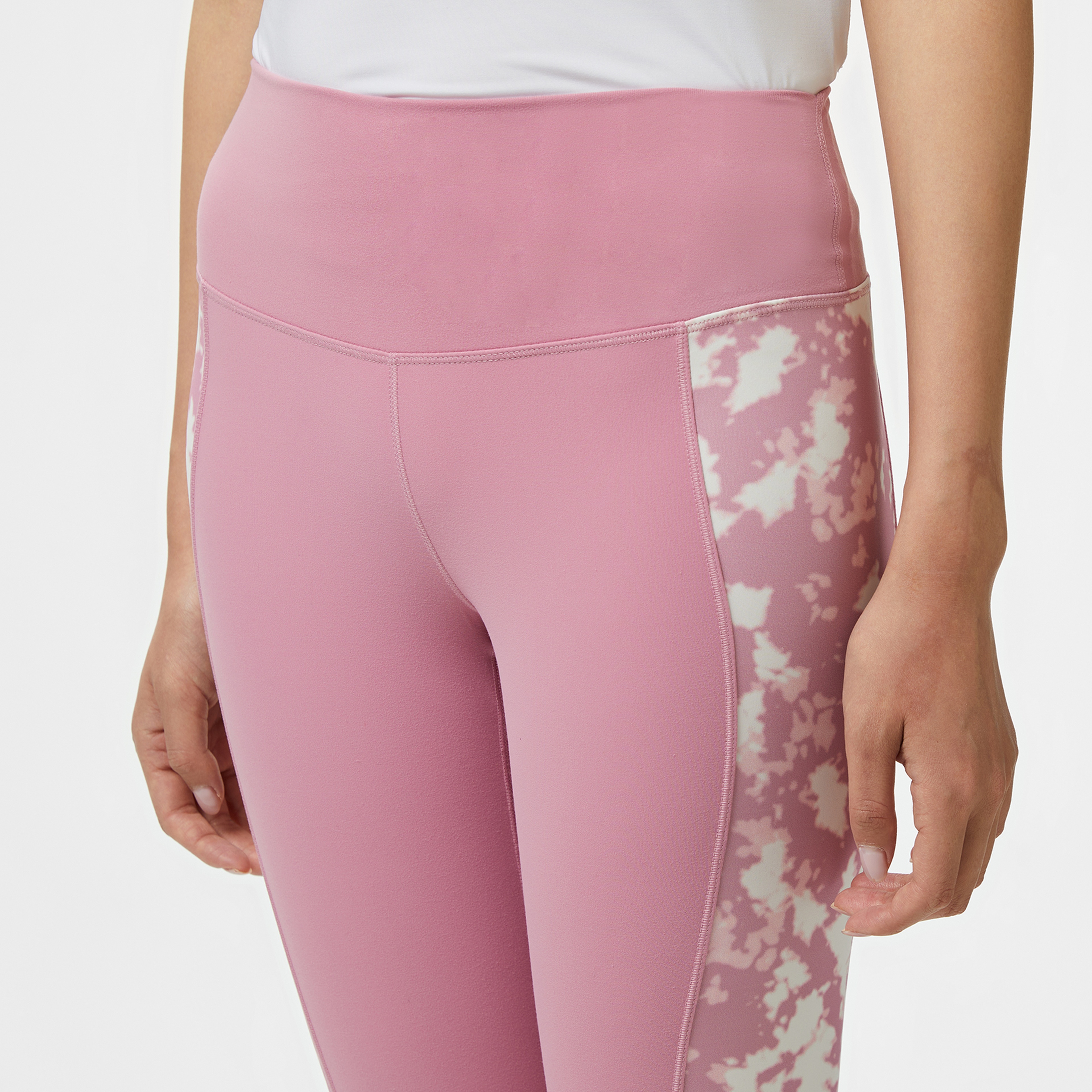 Nike One Dri-Fit Heritage  Kadın Pembe Tayt