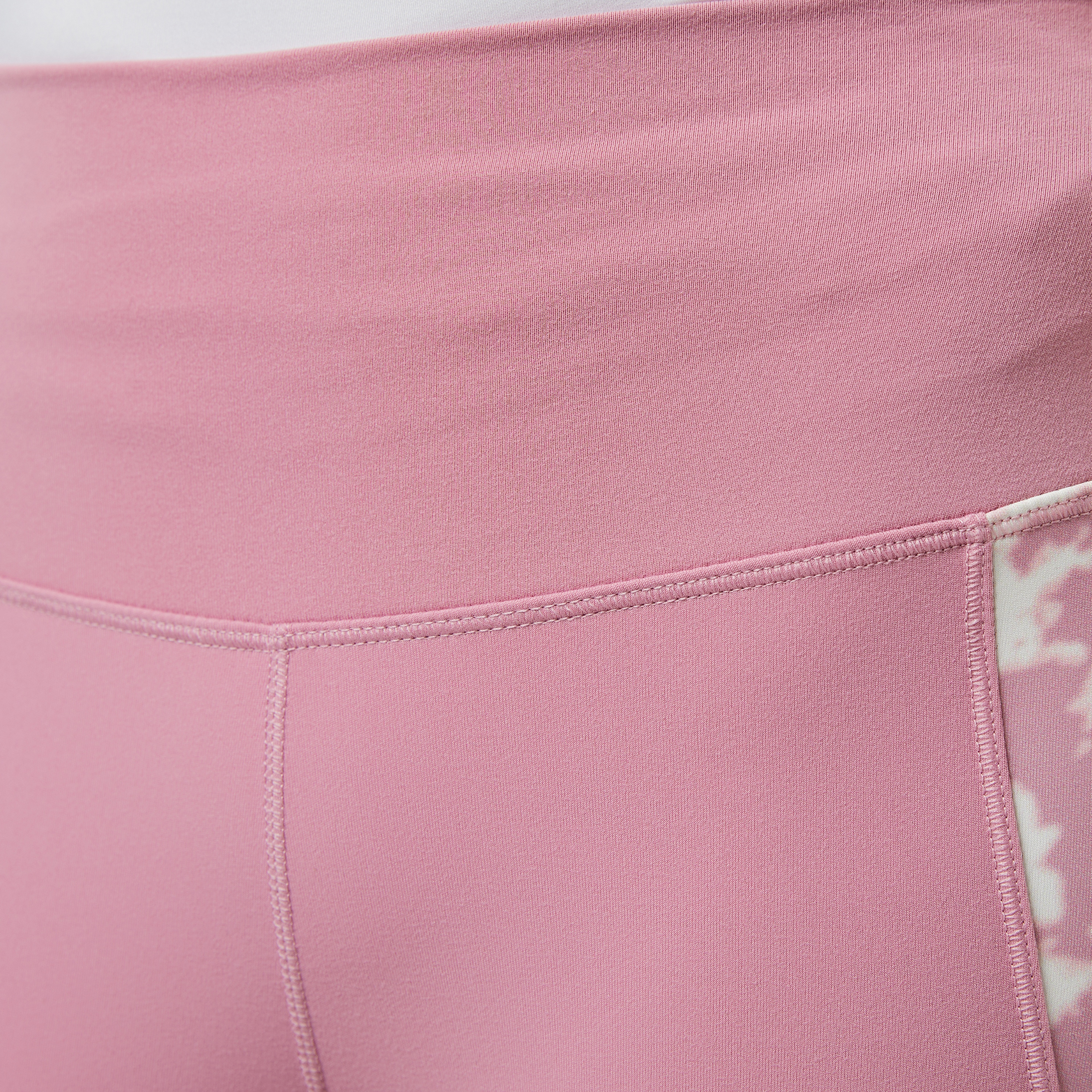 Nike One Dri-Fit Heritage  Kadın Pembe Tayt