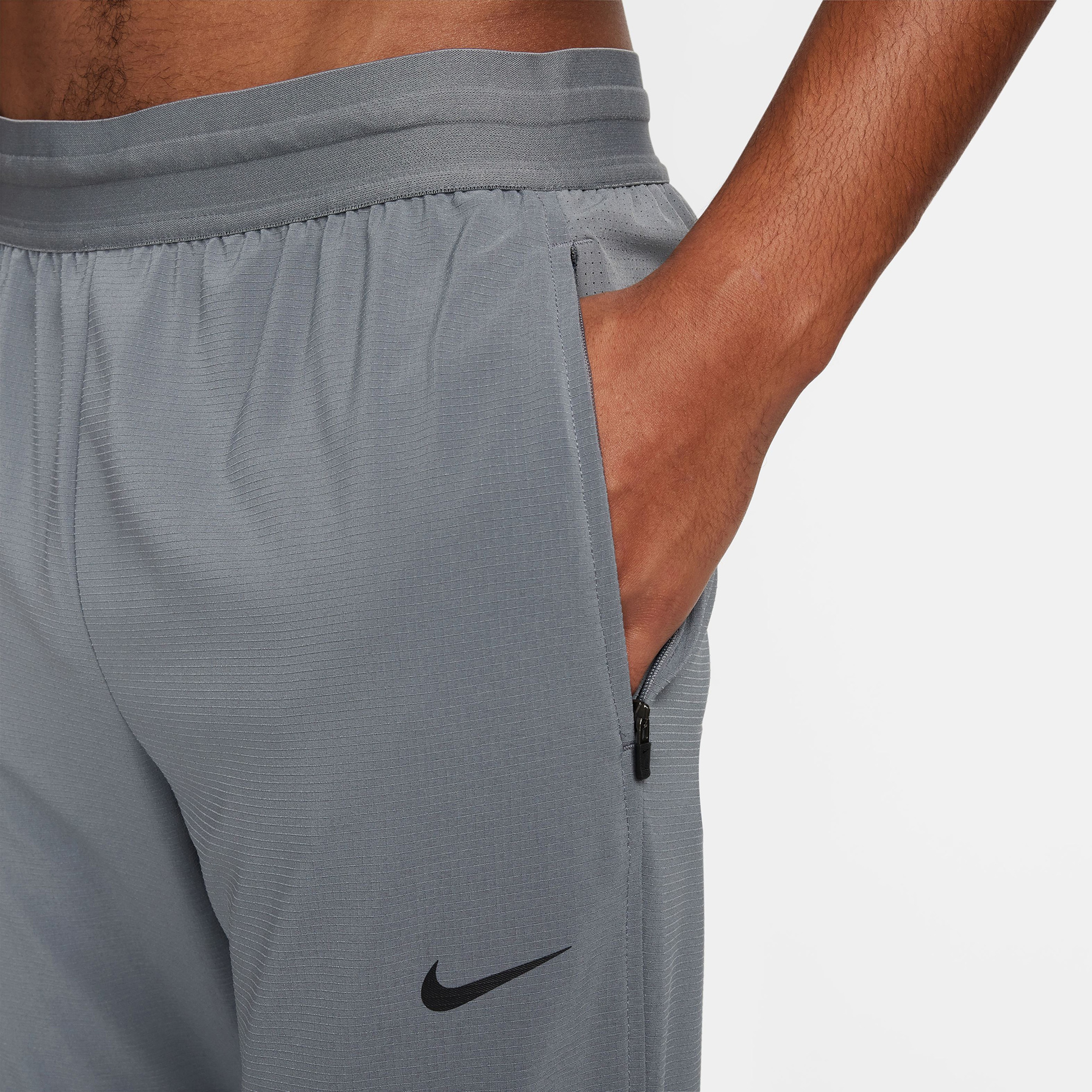 Nike Dri-Fit Flex Rep Erkek Gri Eşofman Altı
