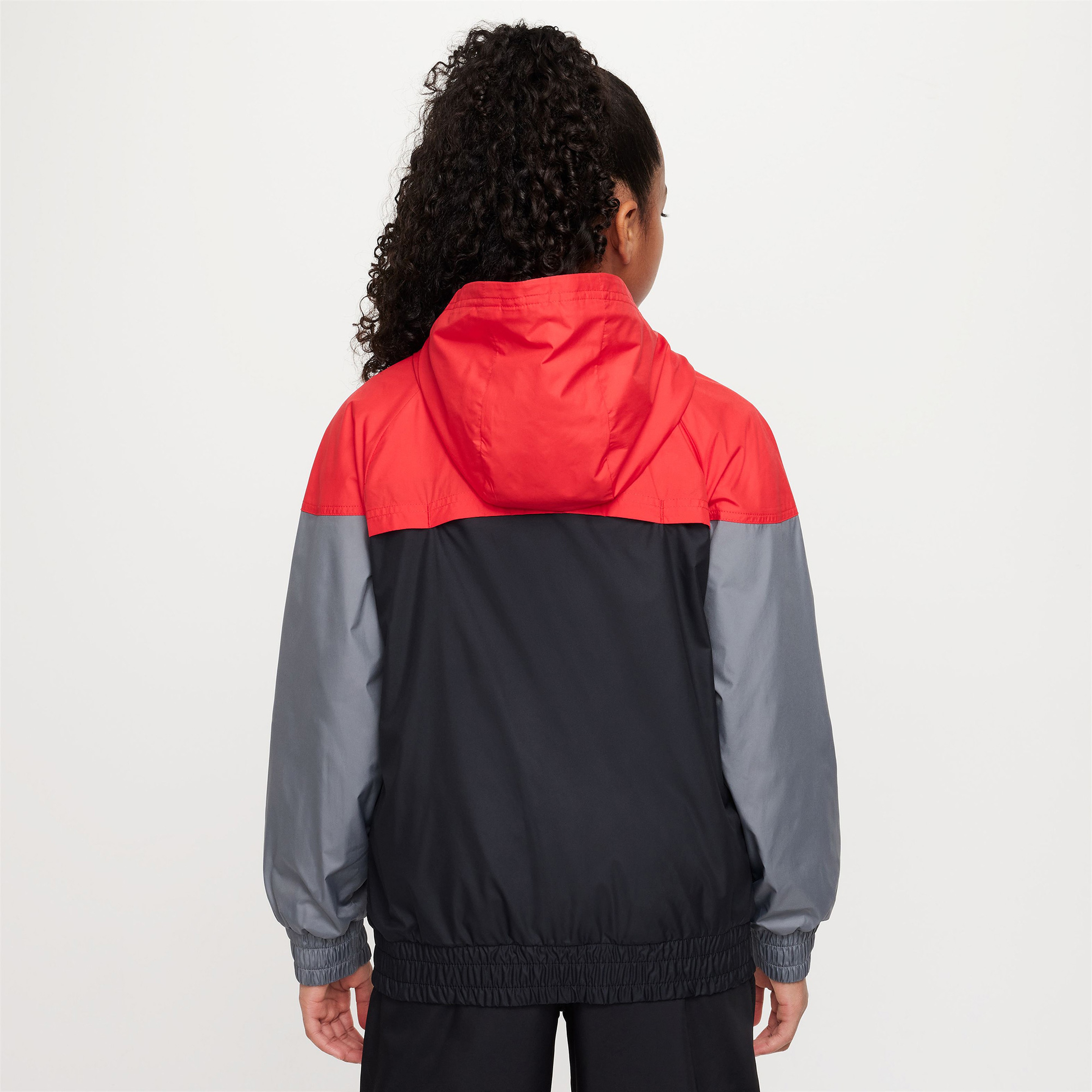 Nike Sportswear Windrunner Genç Çocuk Kırmızı Ceket