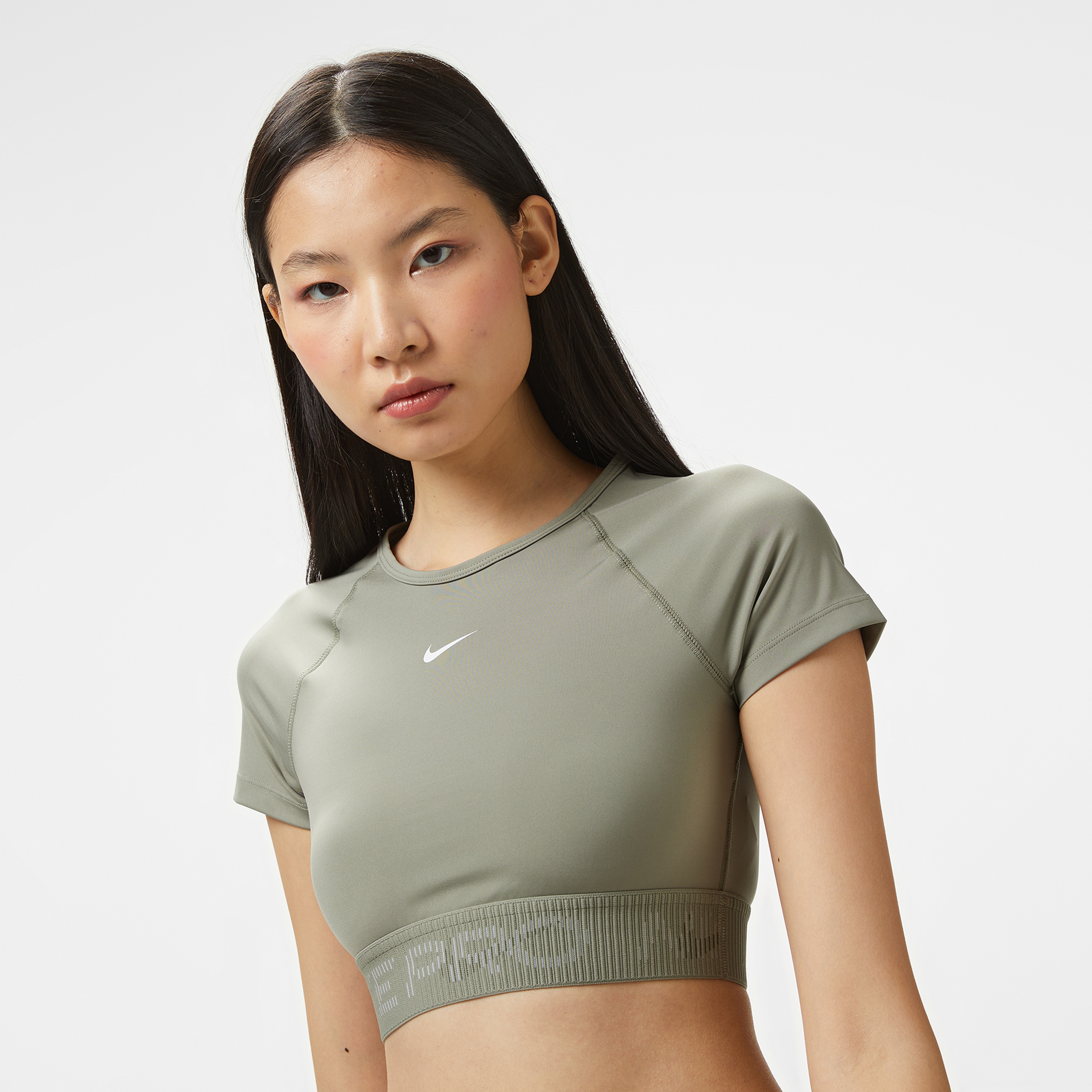 Nike Pro Dri-Fit Kadın Yeşil T-Shirt