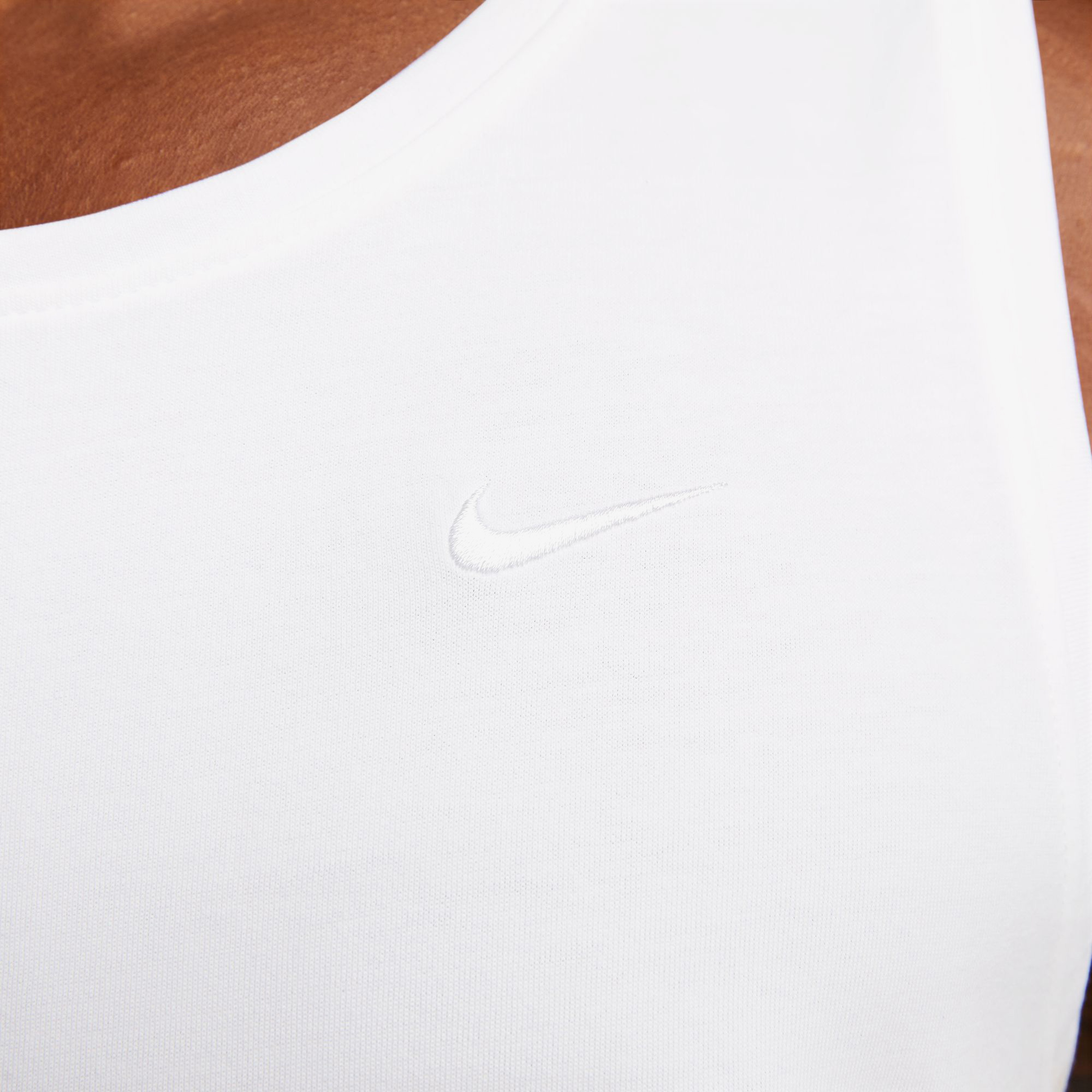 Nike Dri-FIT Primary Tank Erkek Beyaz Kolsuz T-Shirt