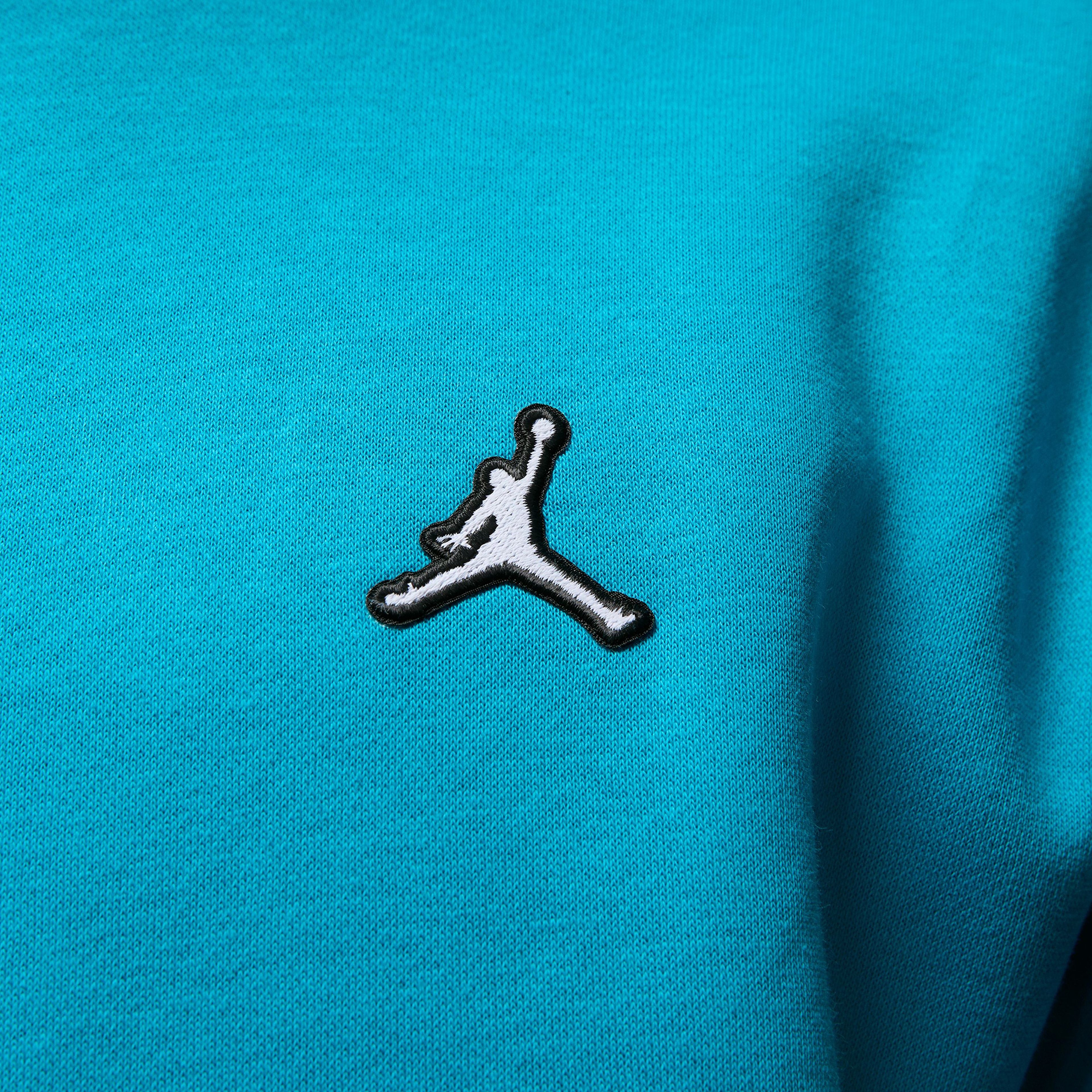 Jordan Brooklyn Fleece Pullover Erkek Mavi Sweatshirt