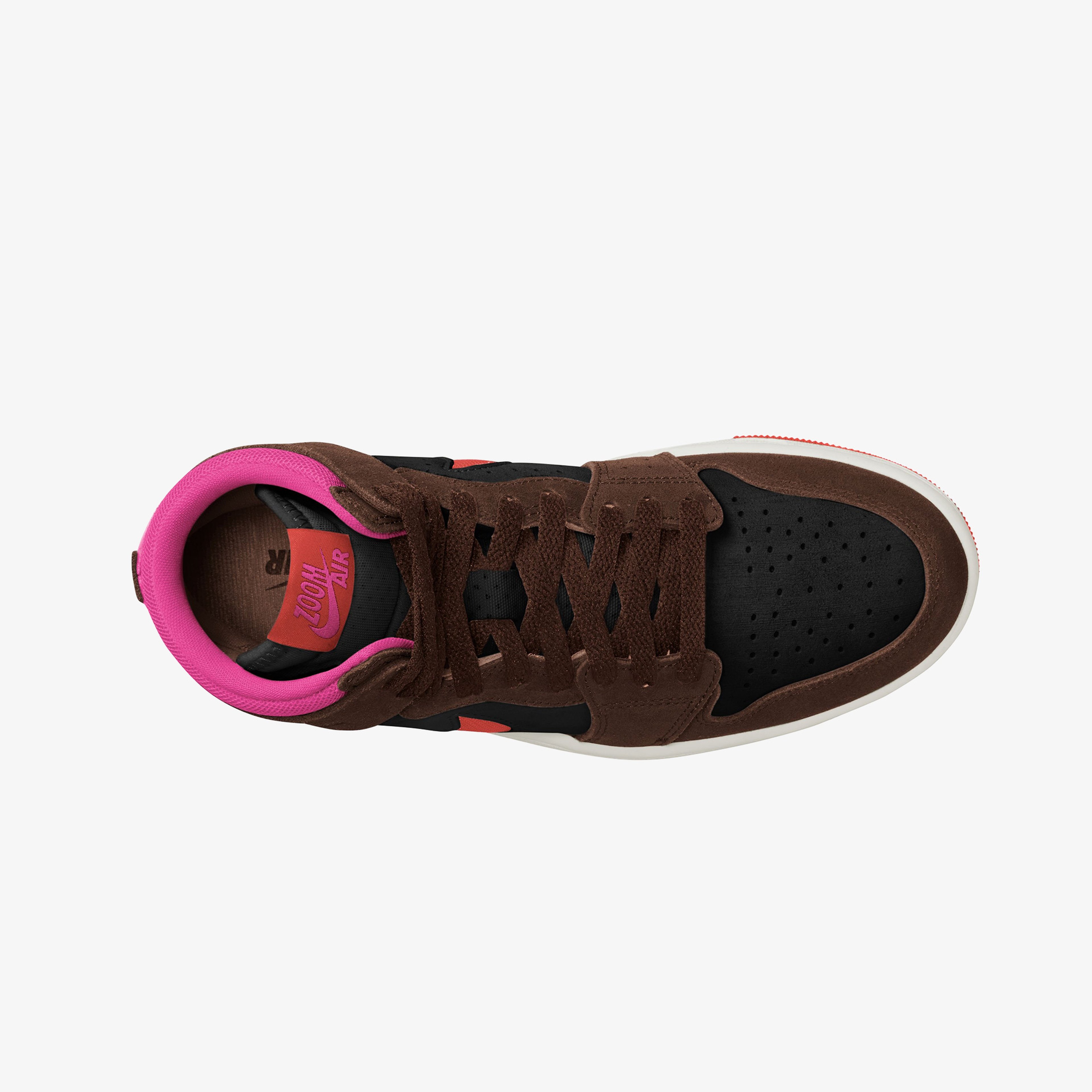 Jordan Air 1 Zoom CMFT 2 Kadın Kahverengi Spor Ayakkabı