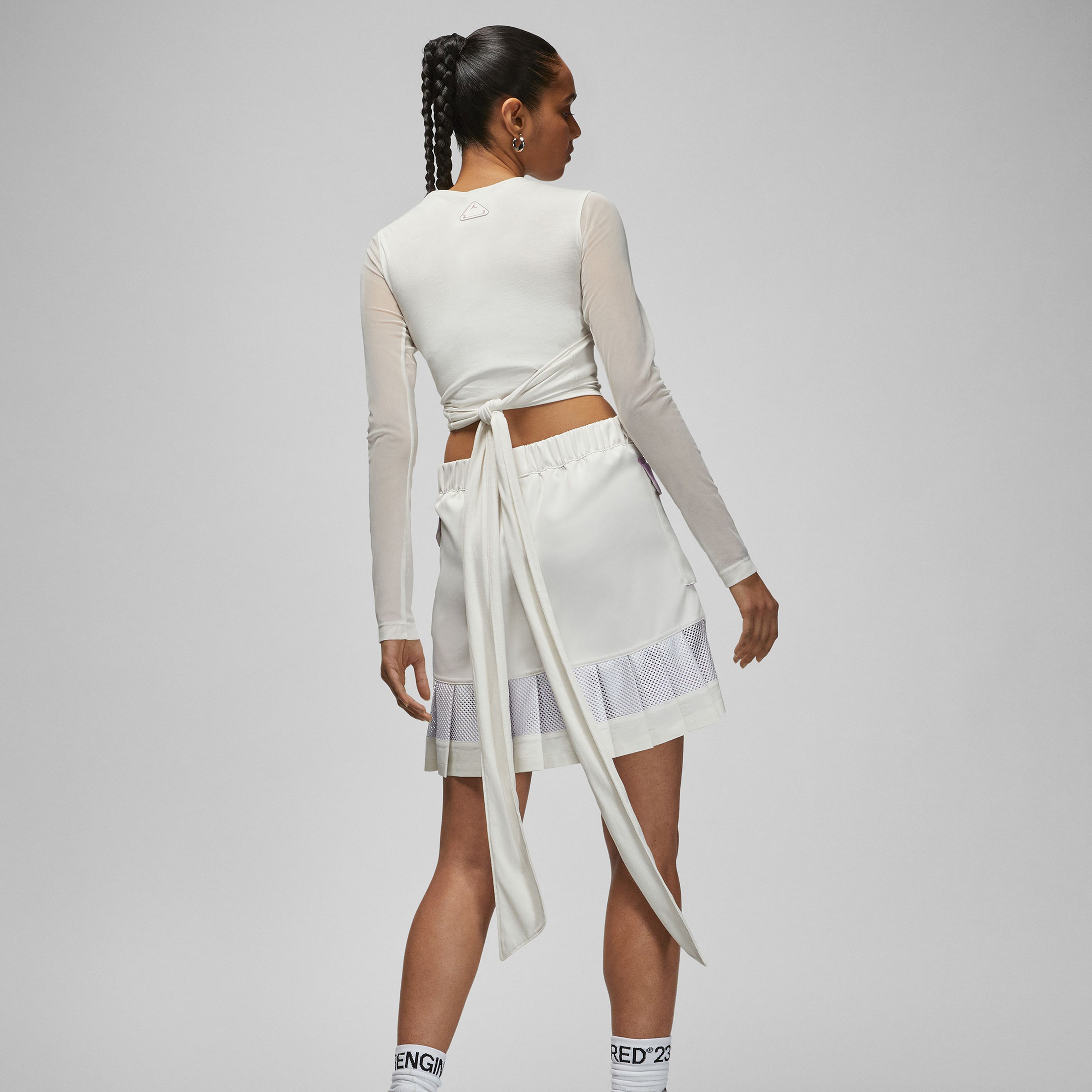 Jordan 23 Engineered Kadın Krem T-Shirt