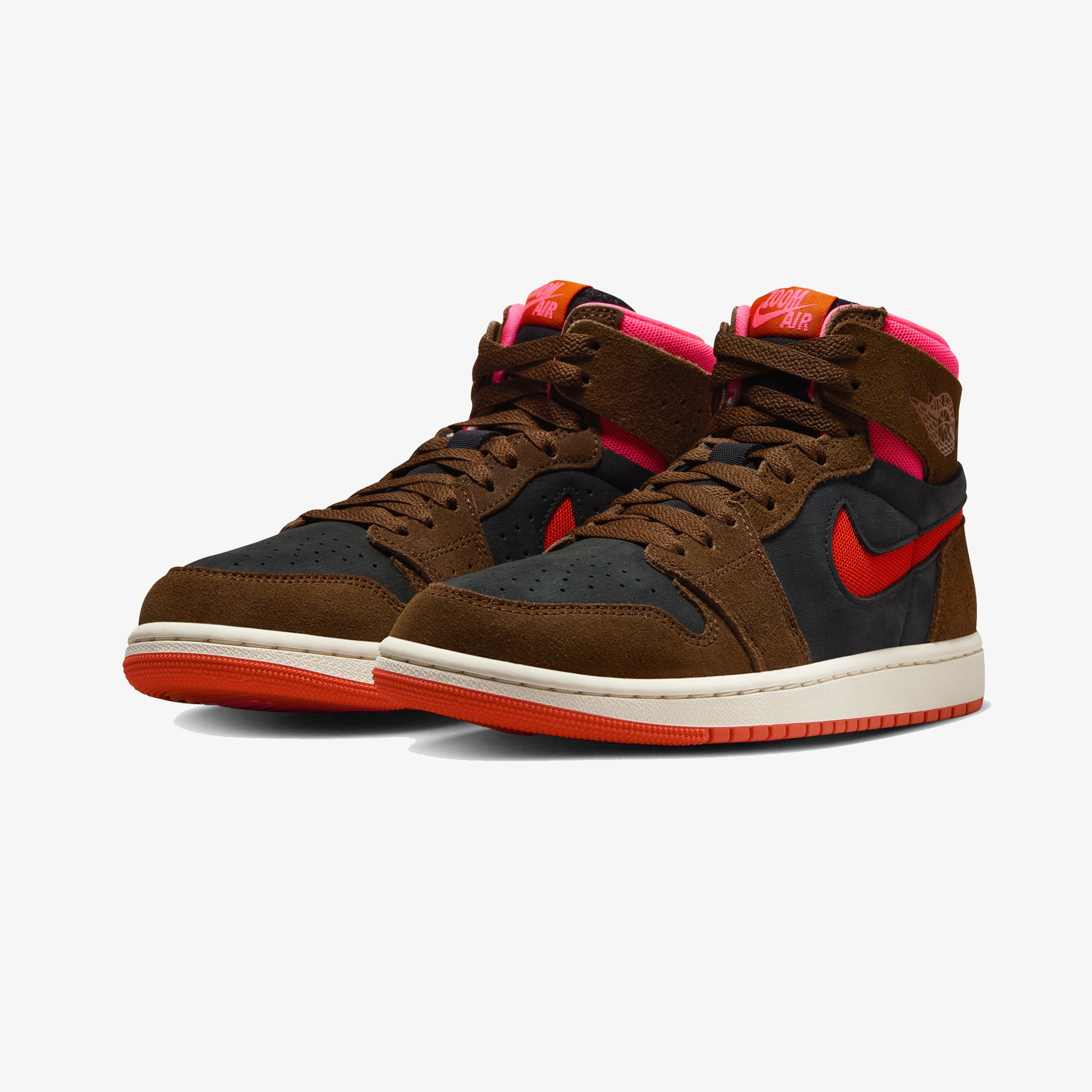 Jordan Air 1 Zoom CMFT 2 Kadın Kahverengi Spor Ayakkabı