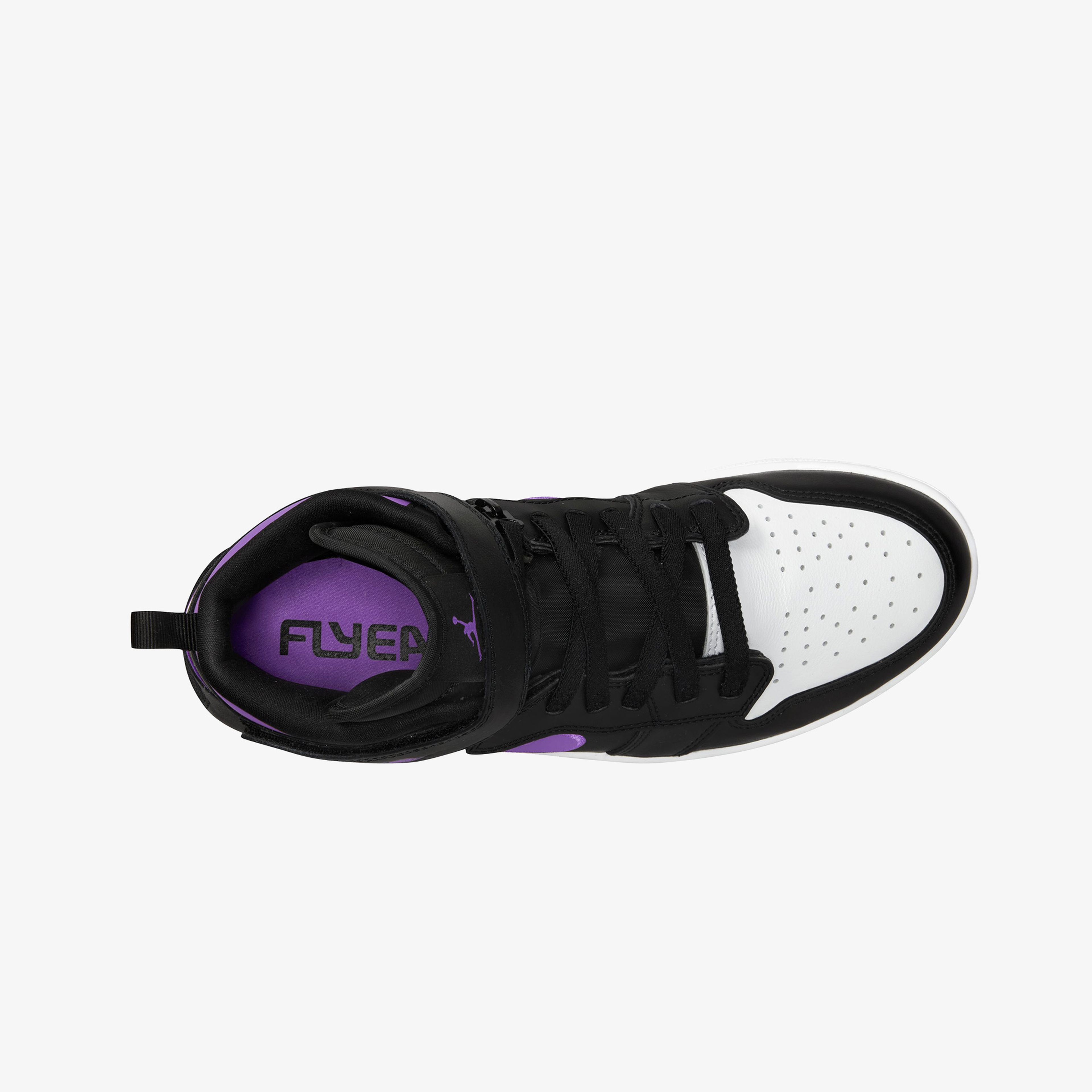 Jordan Air 1 Hi FlyEase Erkek Siyah Spor Ayakkabı