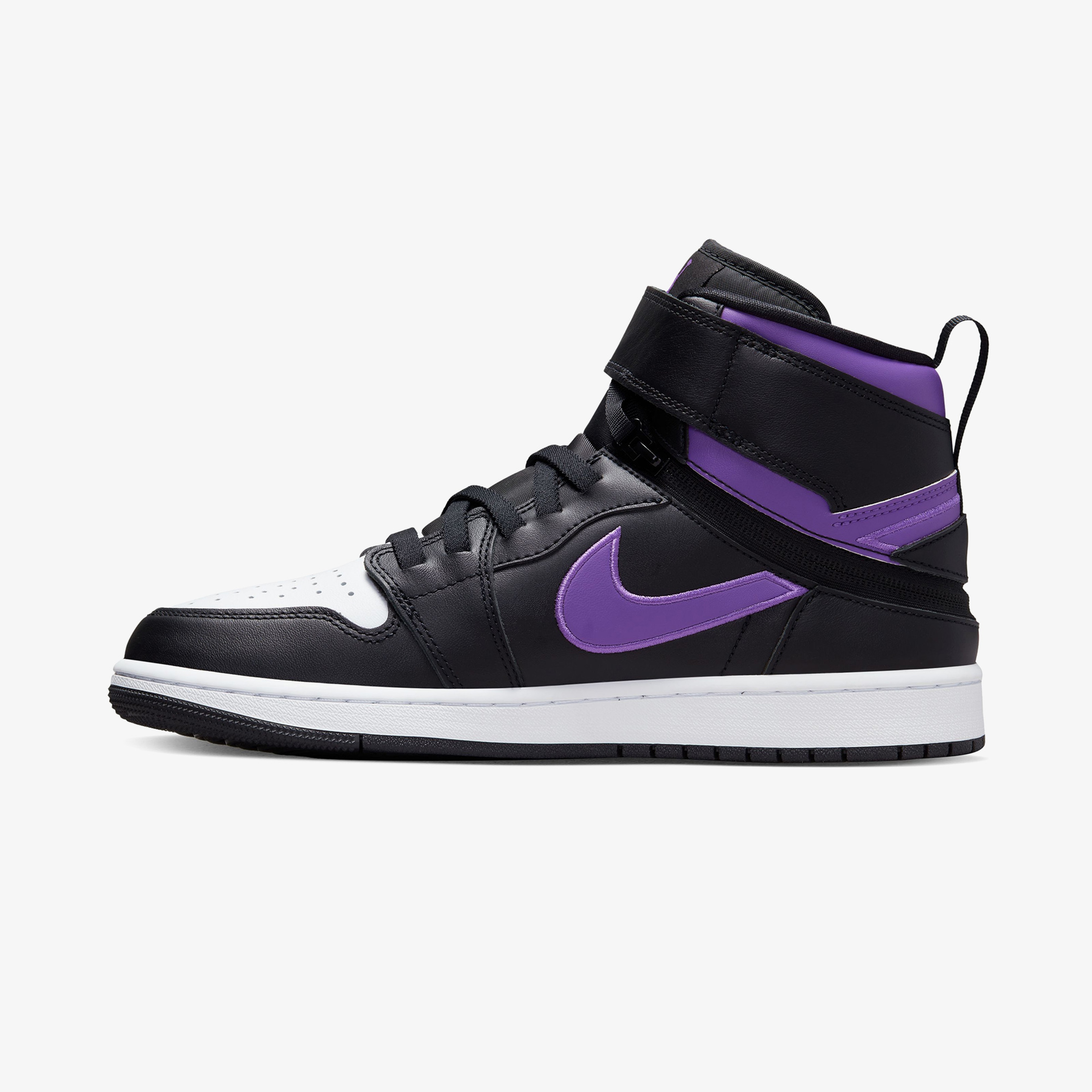 Jordan Air 1 Hi FlyEase Erkek Siyah Spor Ayakkabı