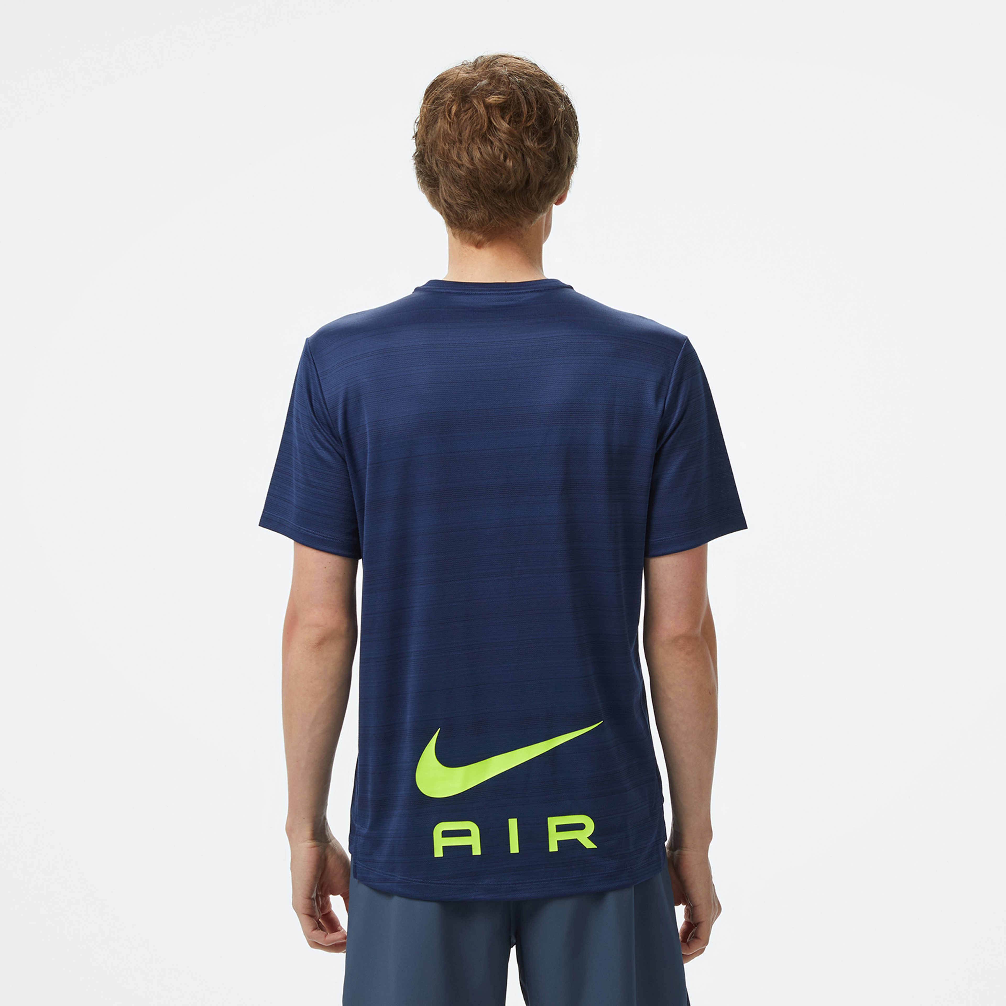 Nike Air Run Erkek Lacivert T-Shirt