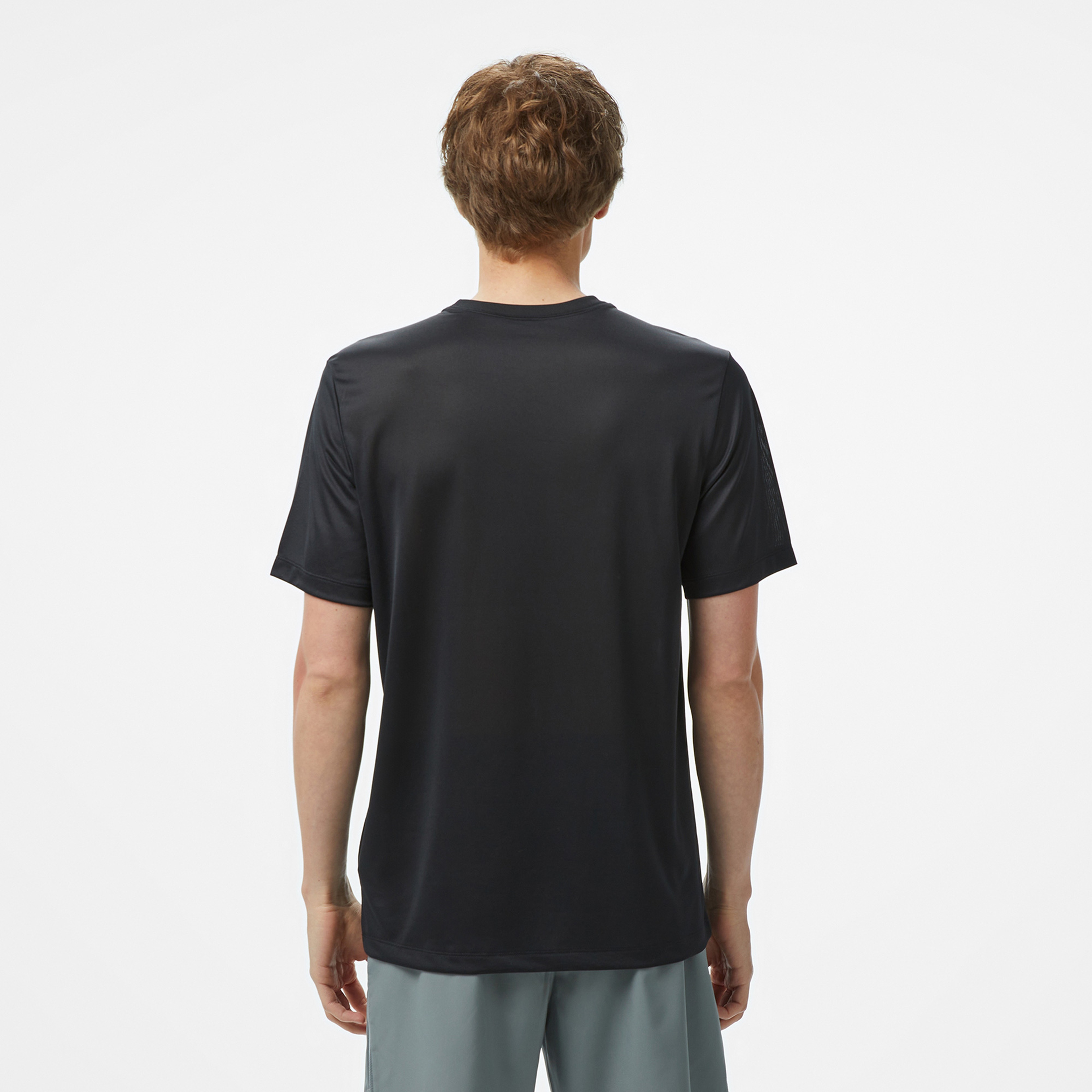 Nike Air Run Erkek Siyah T-Shirt