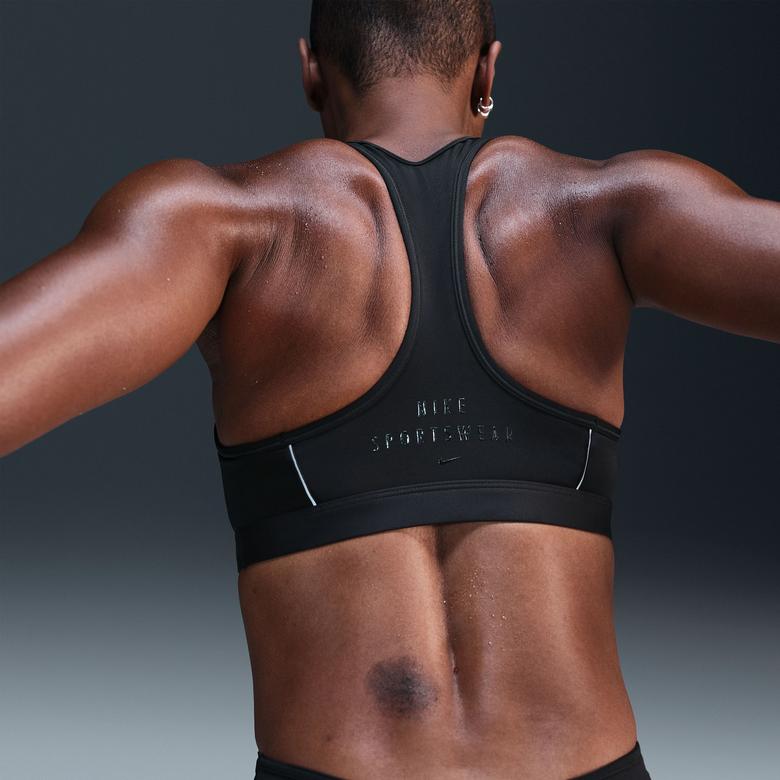 Nike Swoosh Kadın Siyah Bra