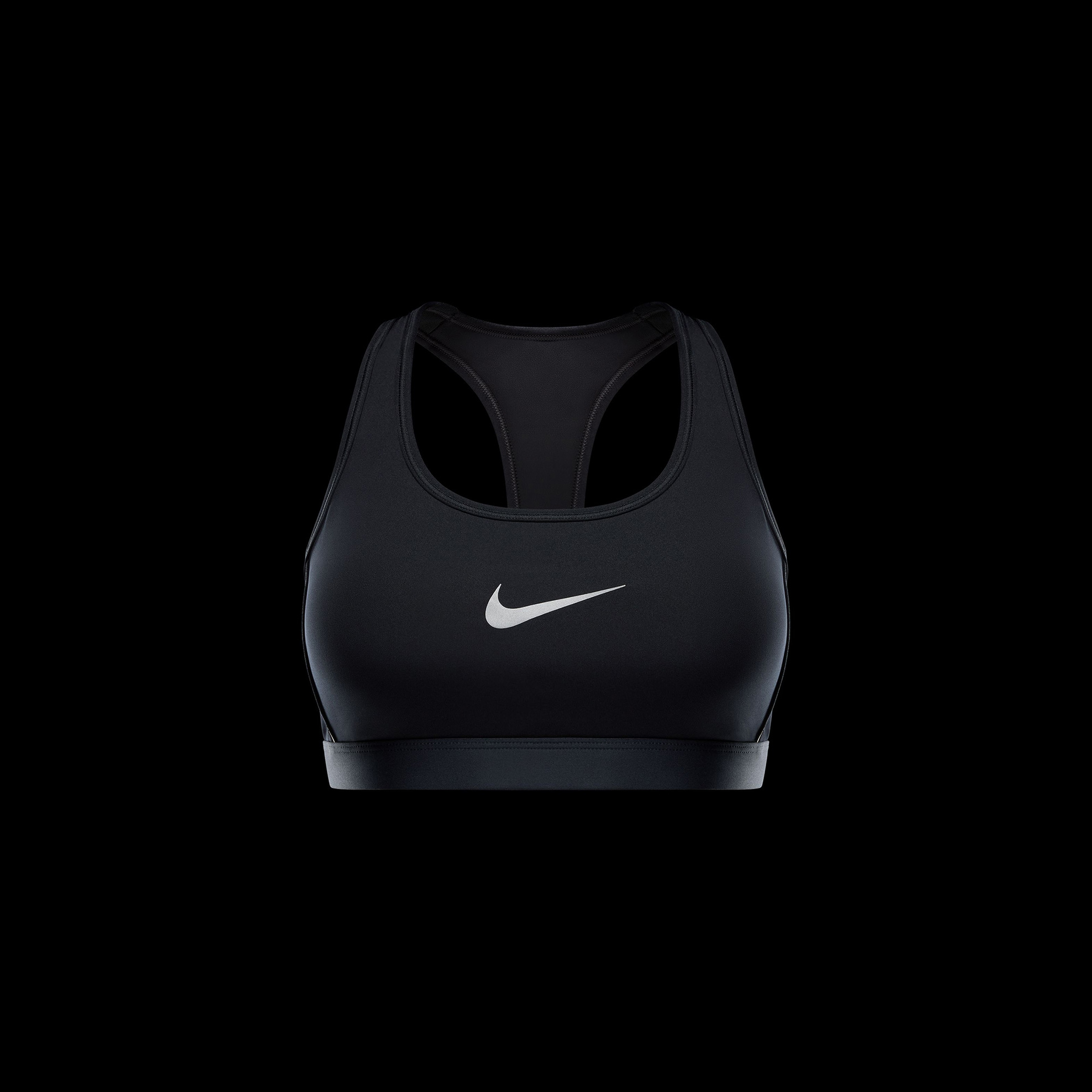 Nike Swoosh Kadın Siyah Bra