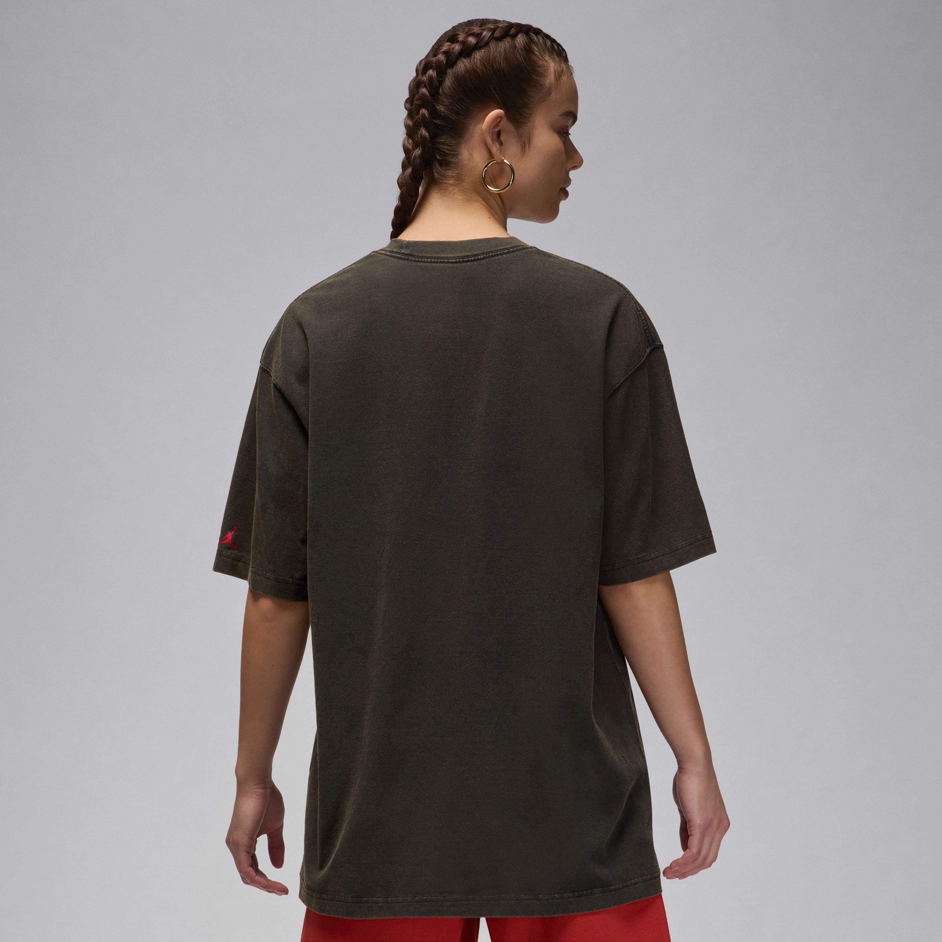 Jordan Kadın Siyah Kısa Kollu T-Shirt