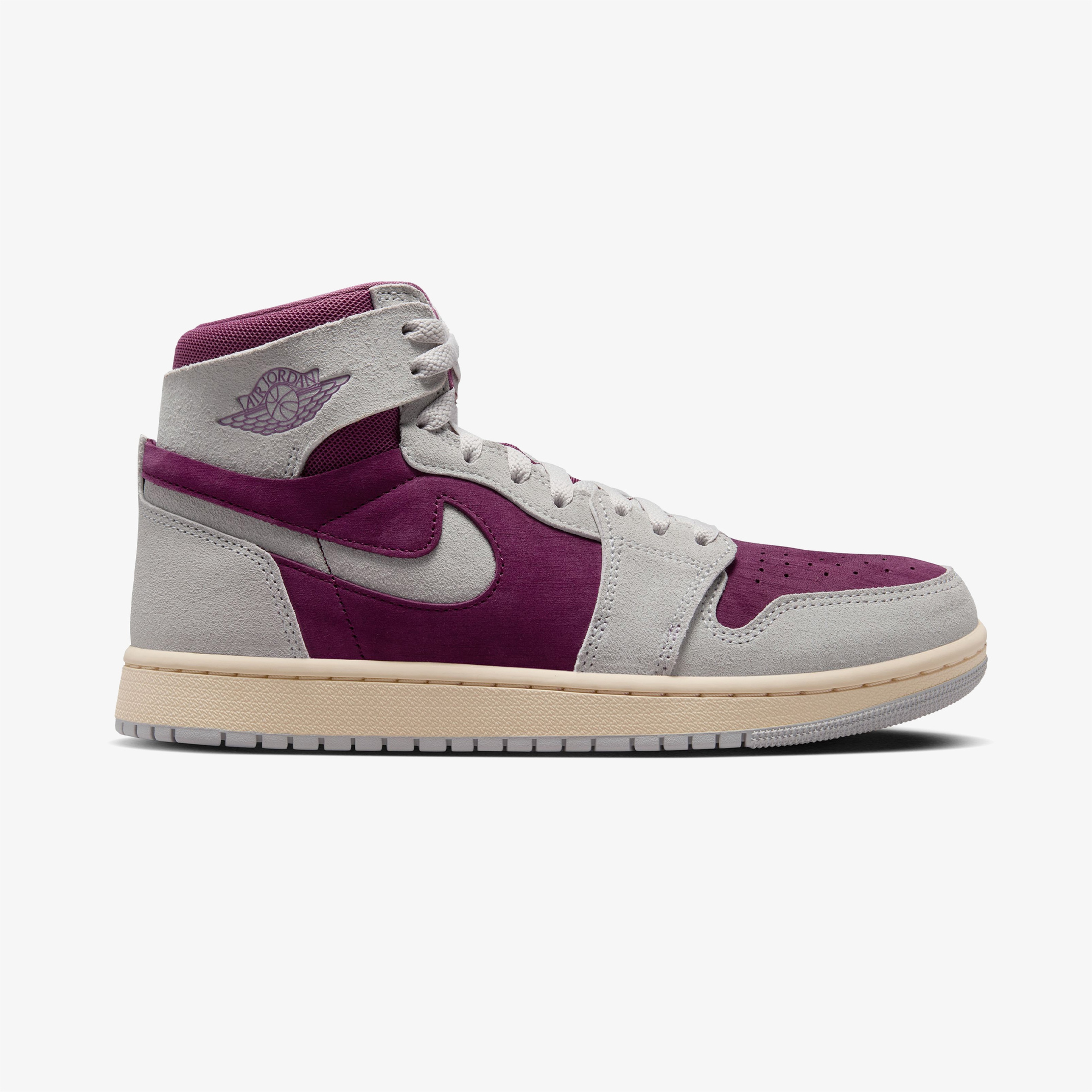 Jordan Air 1 Zoom CMFT 2 Kadın Bordo Spor Ayakkabı