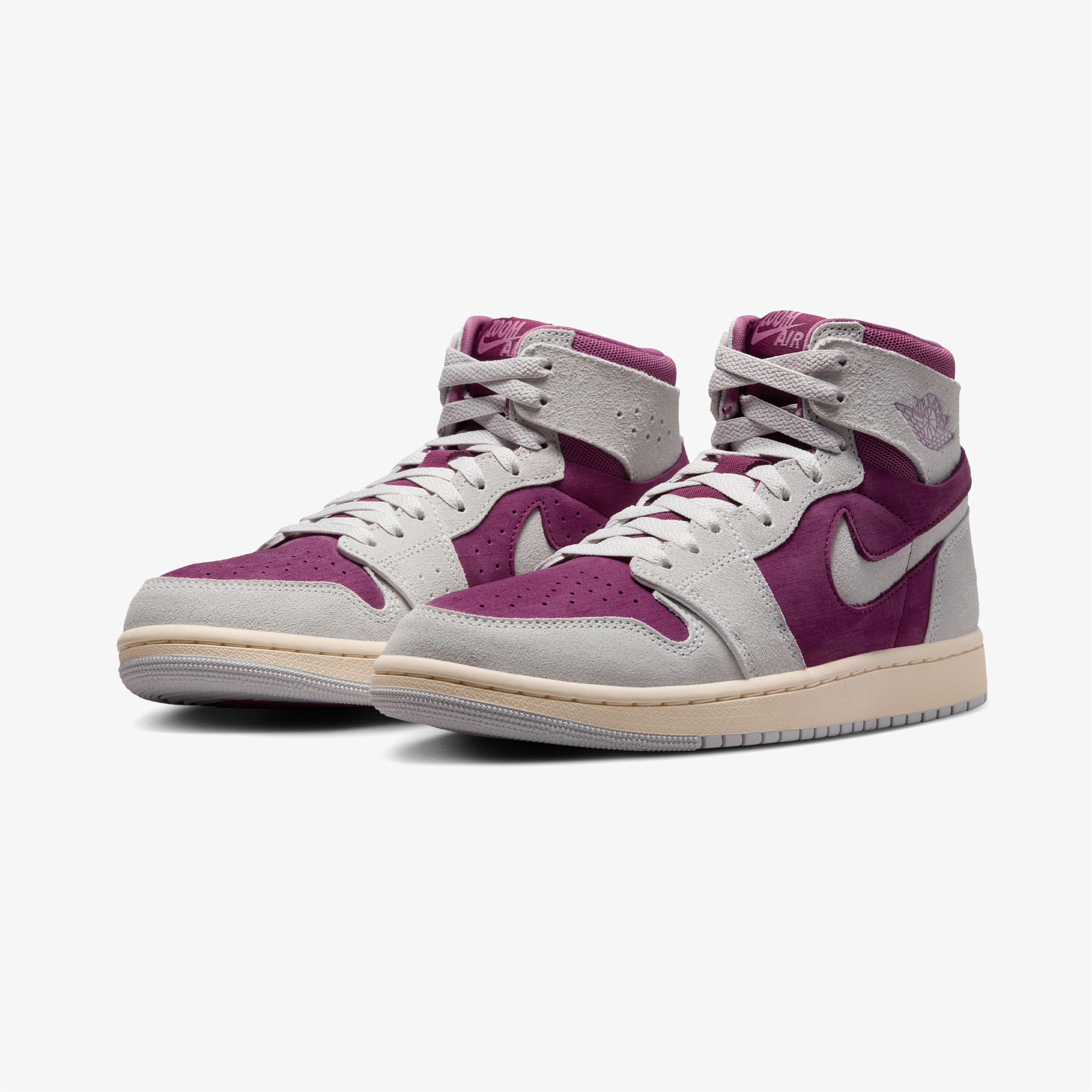 Jordan Air 1 Zoom CMFT 2 Kadın Bordo Spor Ayakkabı