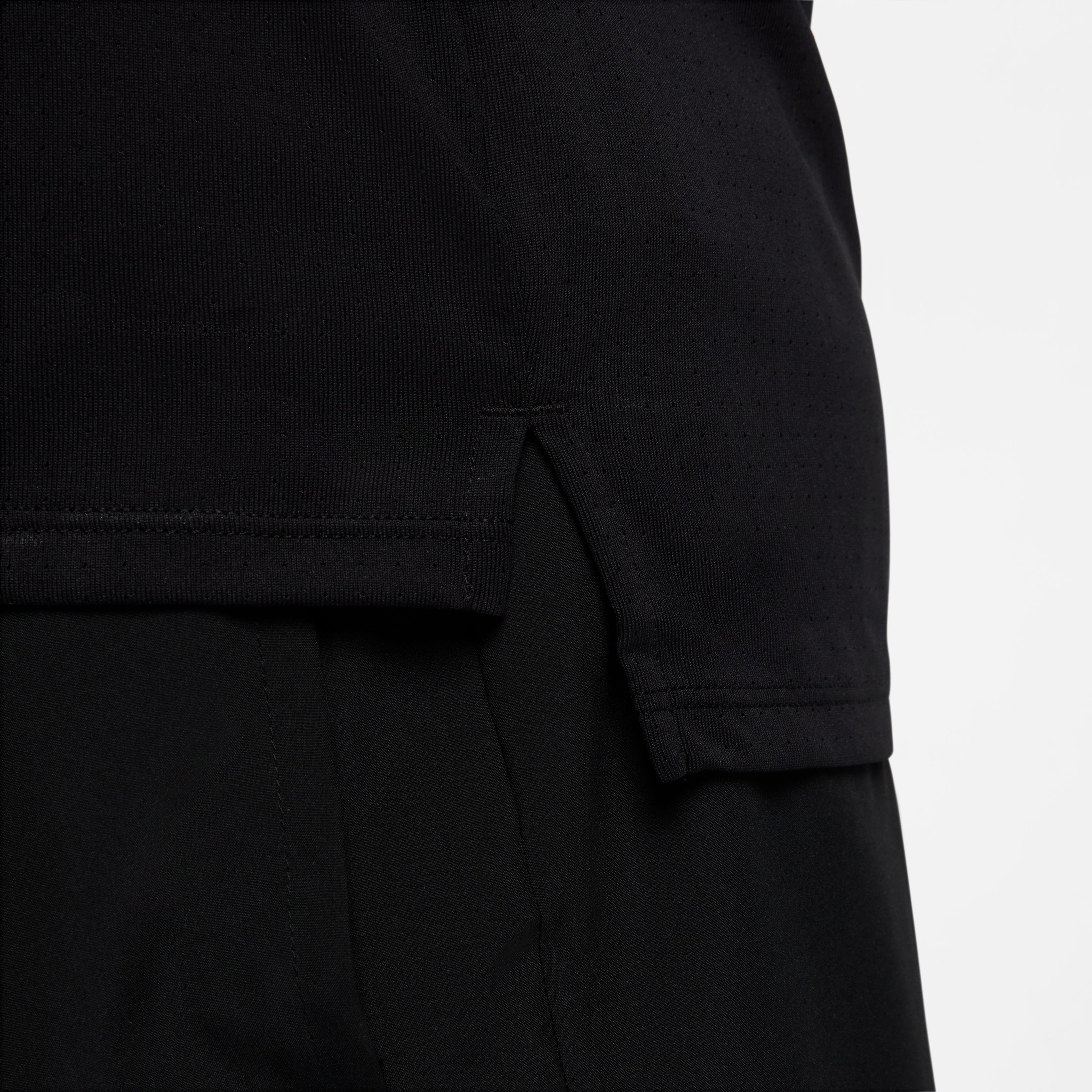 Nike Fast Run Energy Erkek Siyah Kolsuz T-Shirt