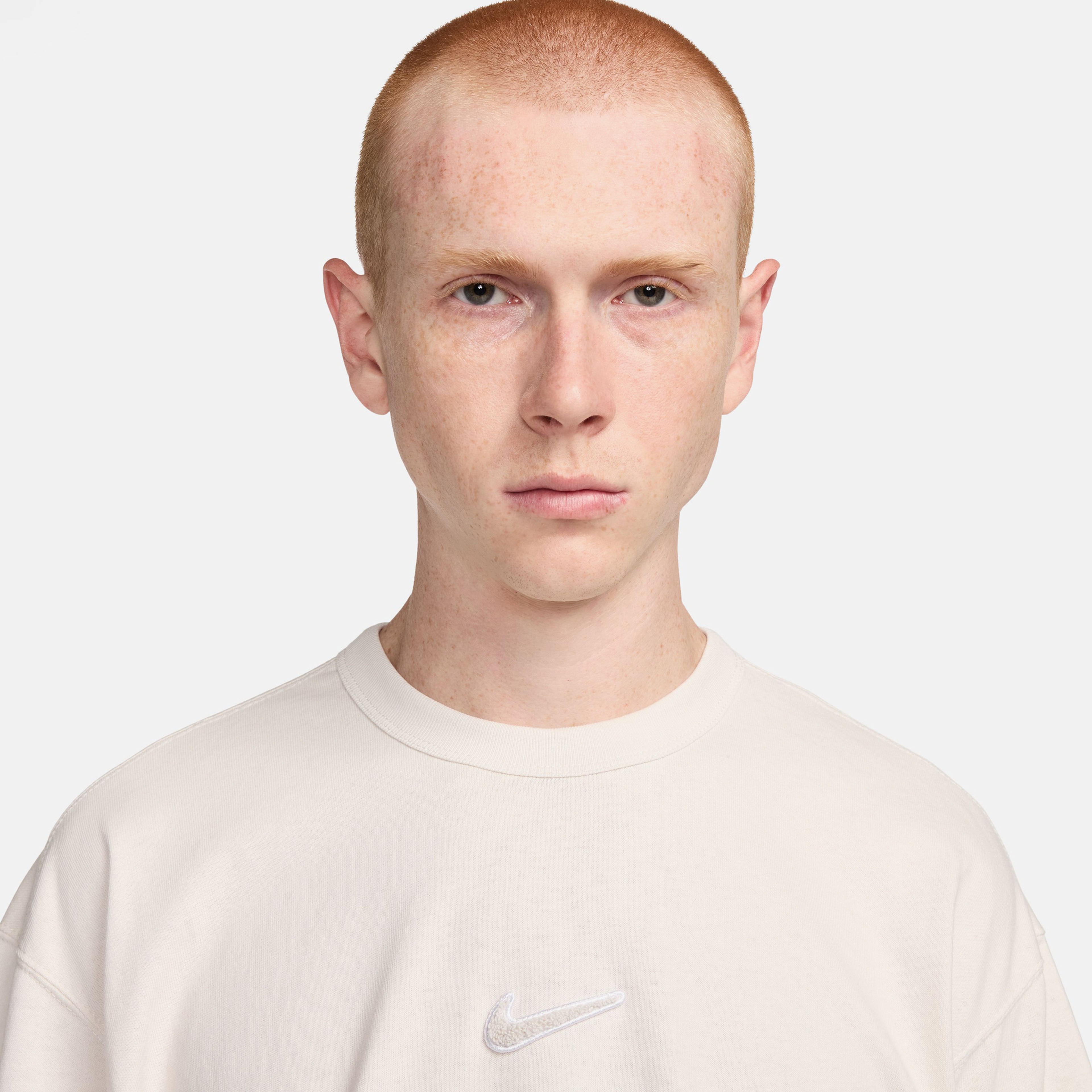 Nike Sportswear Erkek Gri T-Shirt