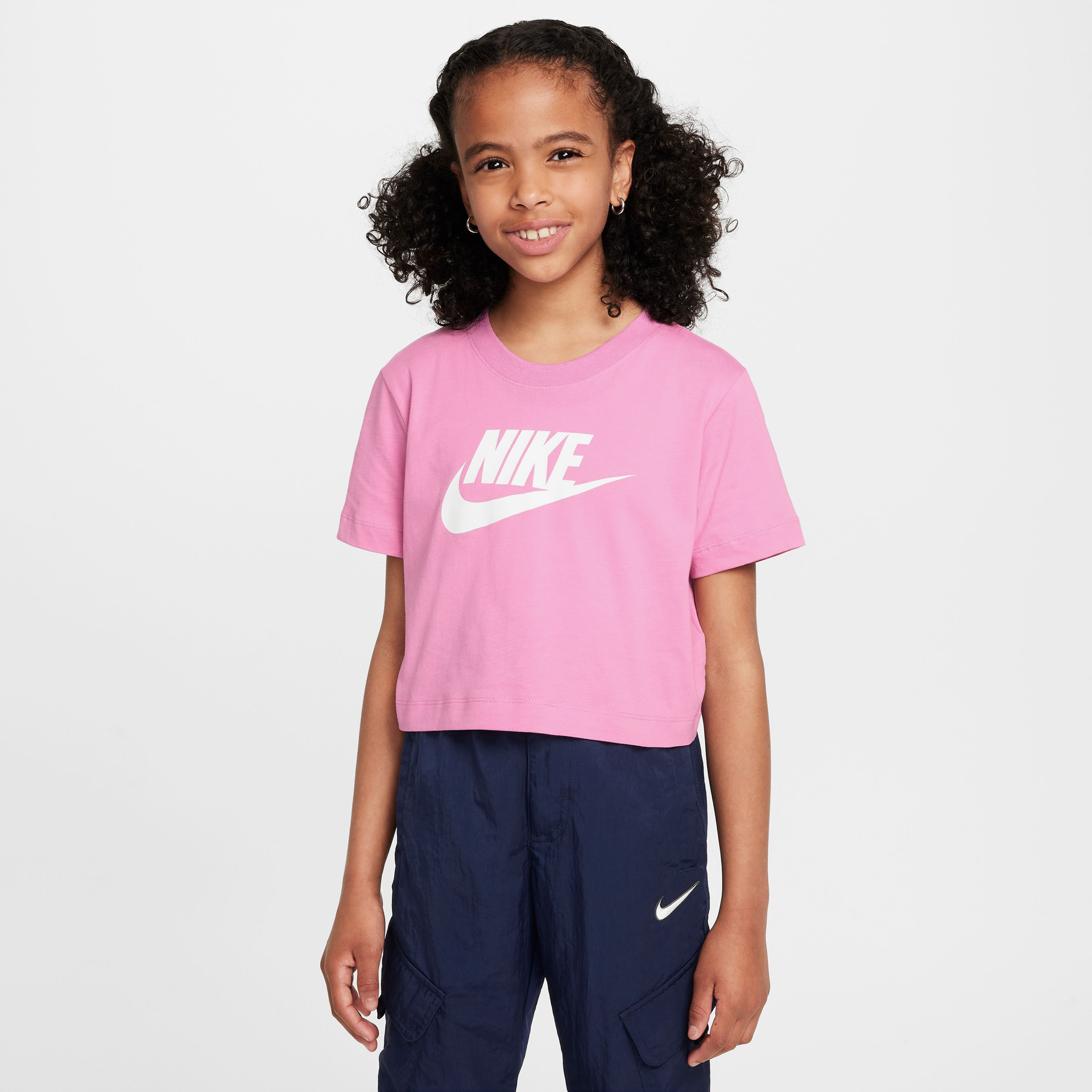 Nike Sportswear Futura Çocuk Pembe T-Shirt