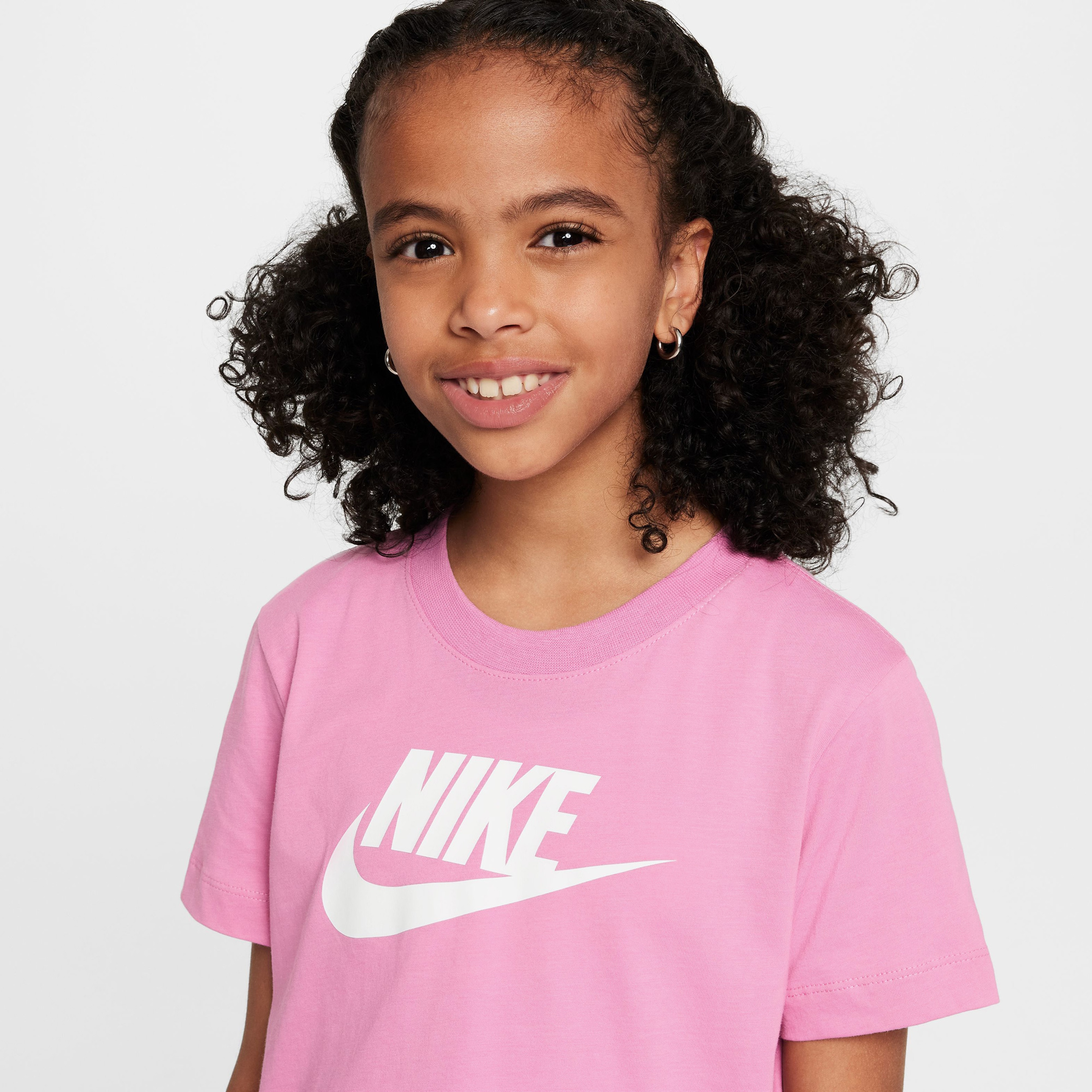 Nike Sportswear Futura Çocuk Pembe T-Shirt
